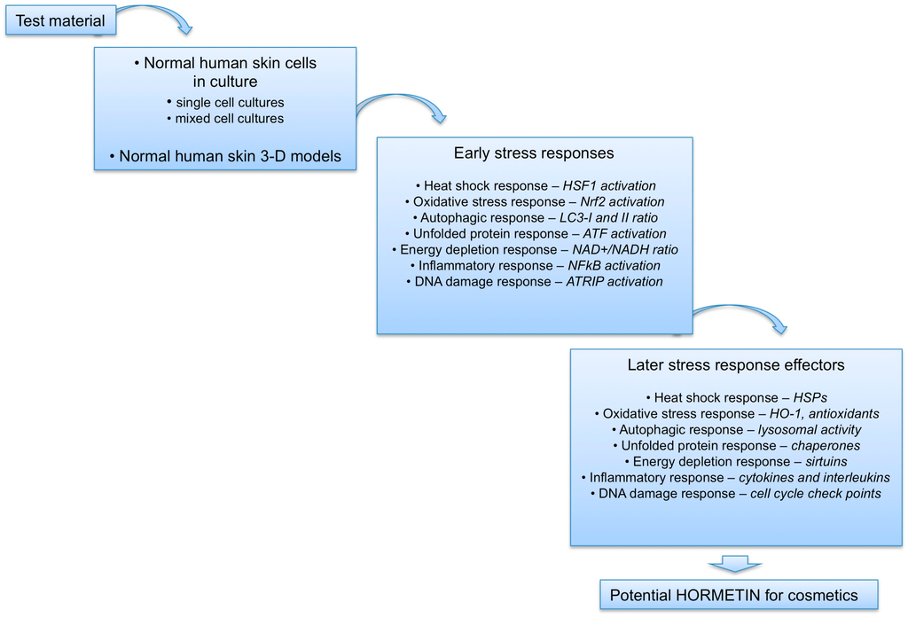 report sample cosmoceutical product a of