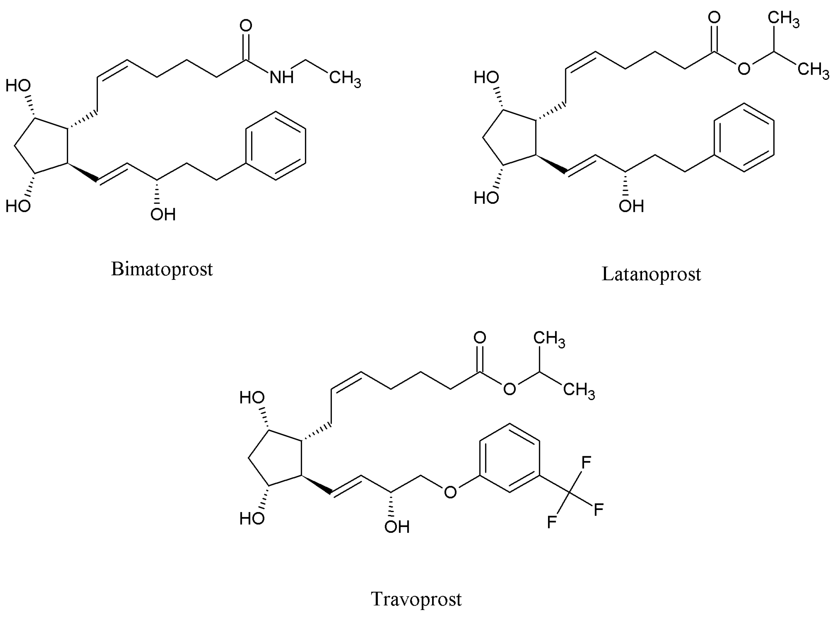 Bimatoprost Y Latanoprost Eye Lashes