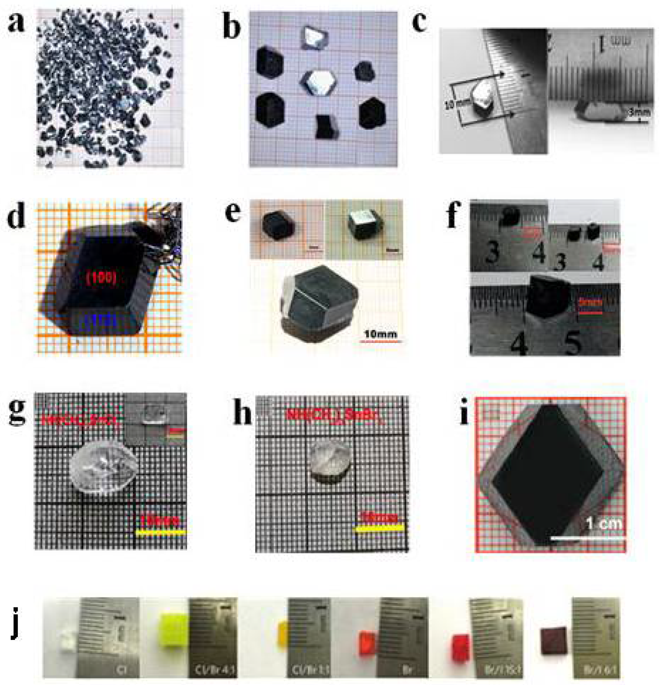 Crystals Free FullText Metal Halide Perovskite Single Crystals