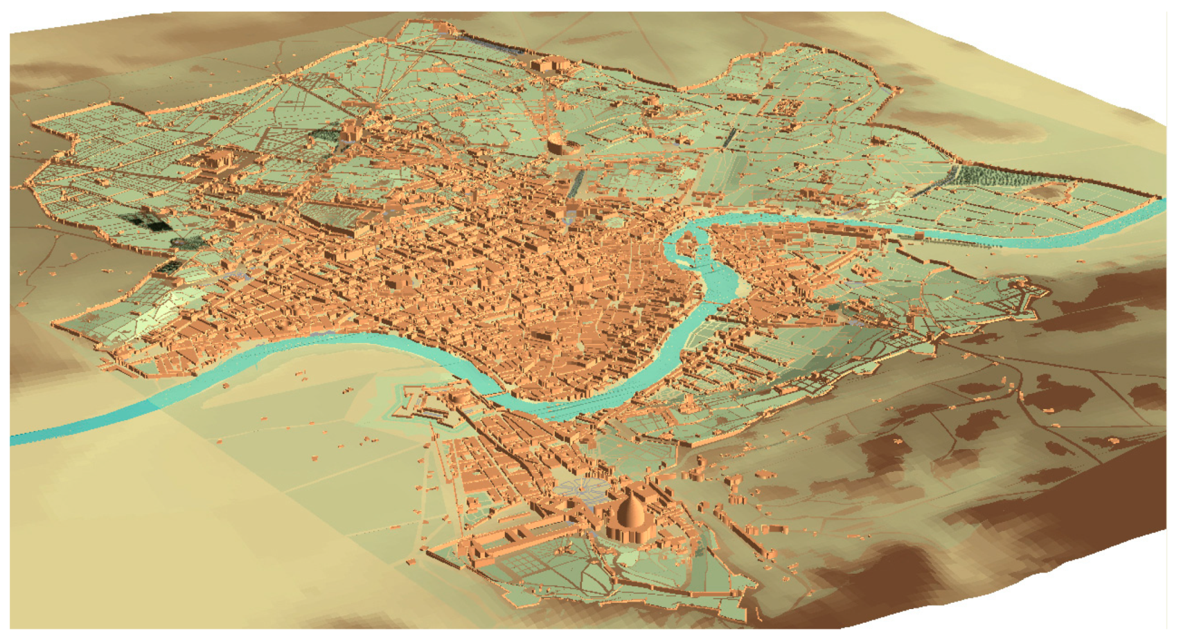 IJGI Free FullText A GIS Approach to Urban History Rome in the