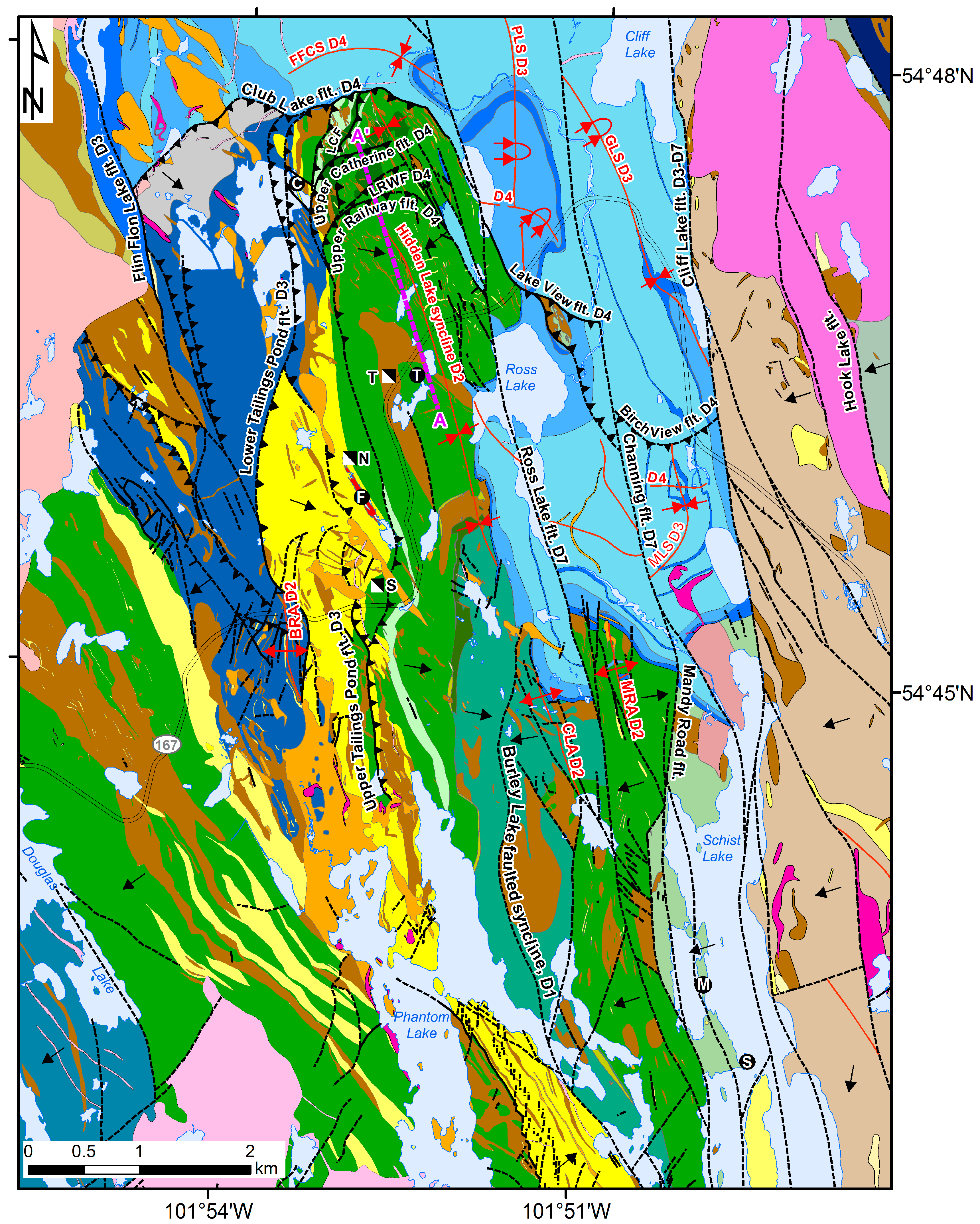 geology of flin flon area geology of flin flon area