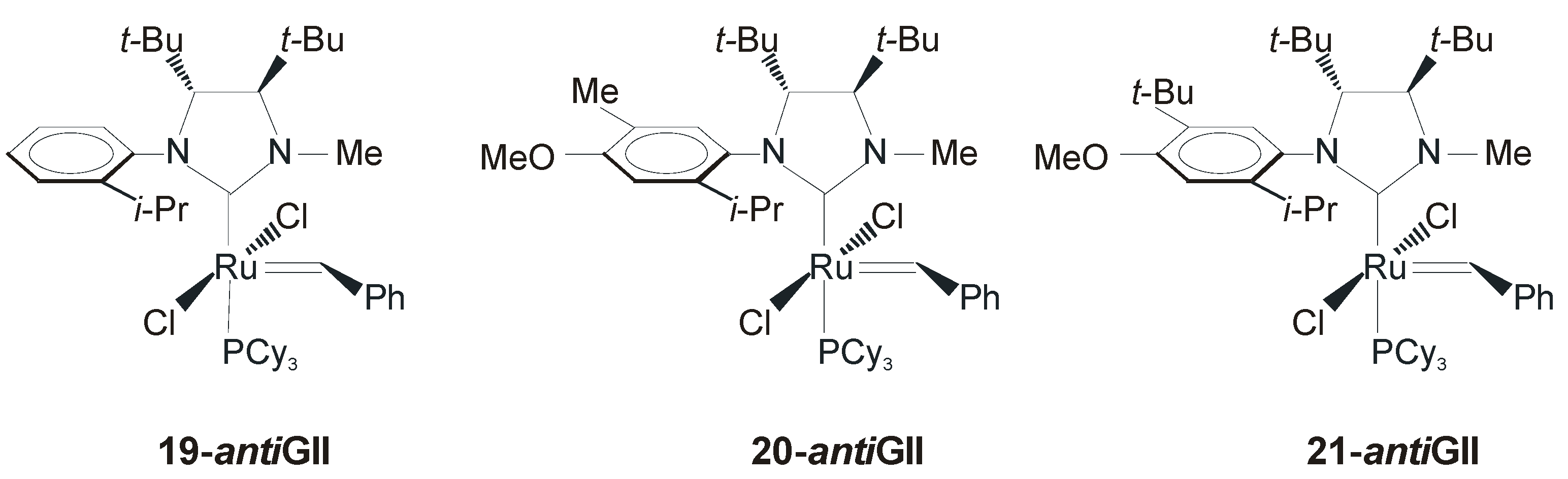 ruthenium catalysts for olefin metathesis ruthenium catalysts for olefin metathesis
