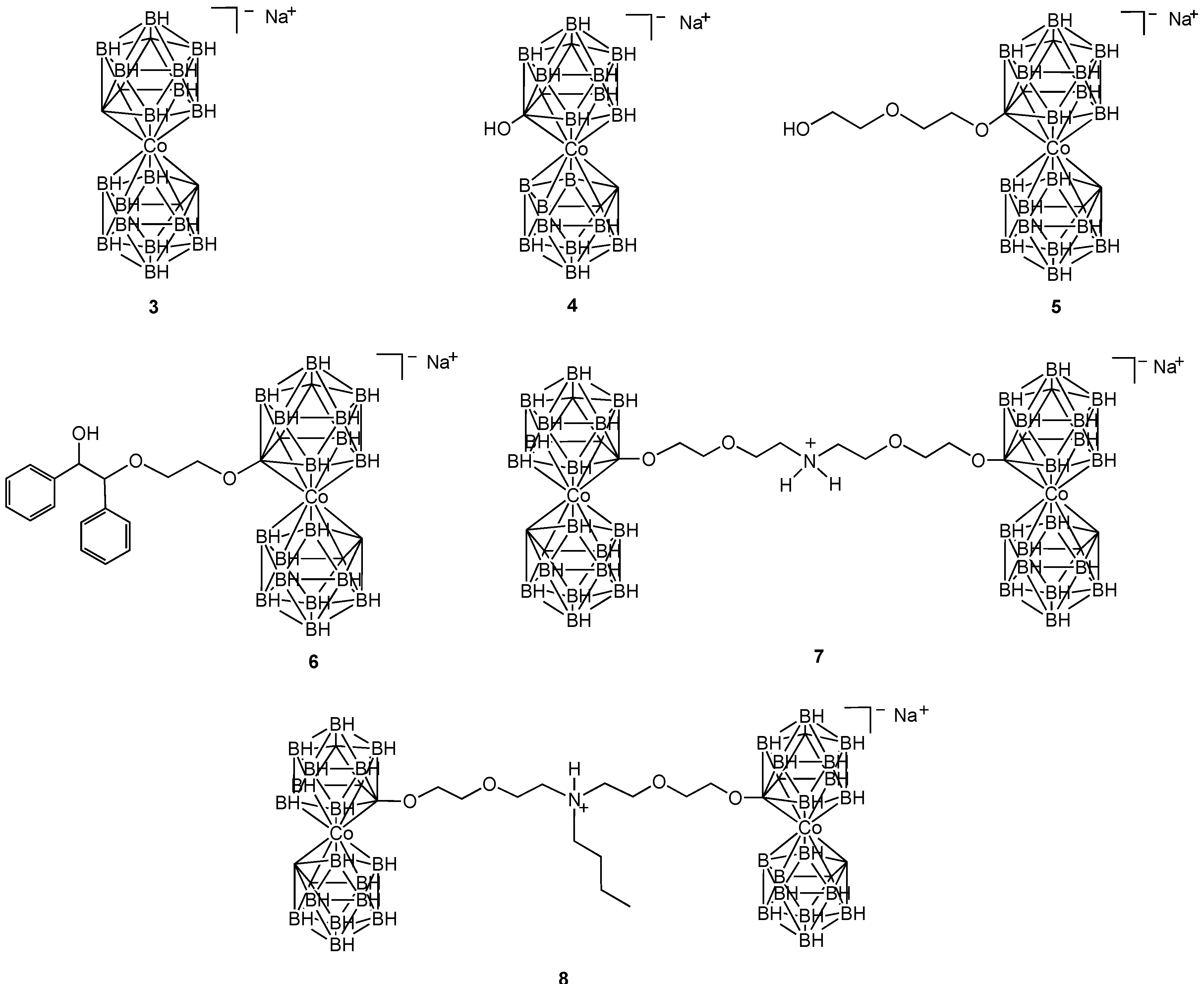 cobalt complexes Cobalt complexes were characterized by elemental analysis and ir spectroscopy all characterization data for the complexes is given in table 1. cobalt complexes Cobalt complexes were characterized by elemental analysis and ir spectroscopy all characterization data for the complexes is given in table 1.