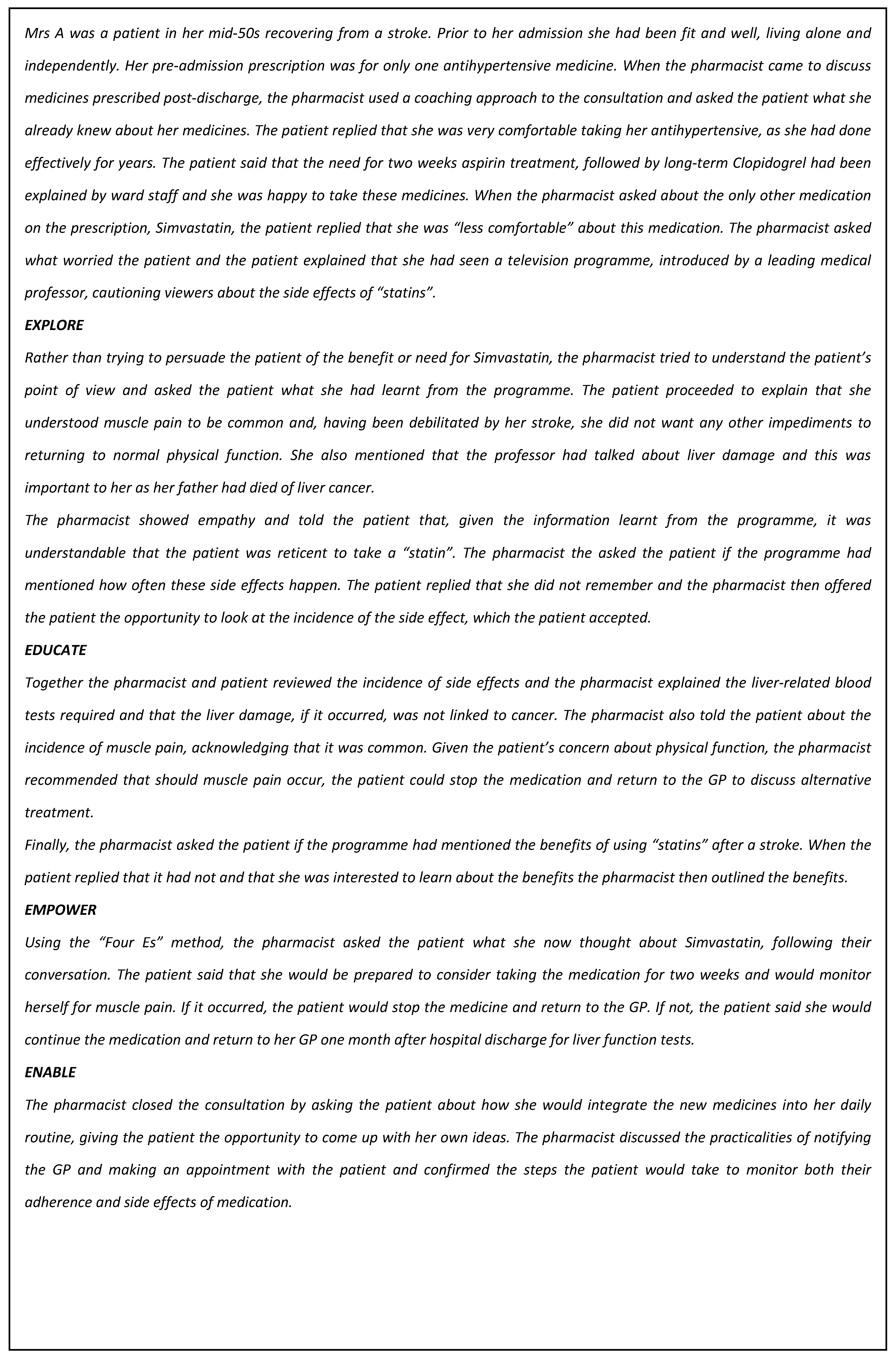 pharmacy free full text using theory to explore the determinants one size fits all approach