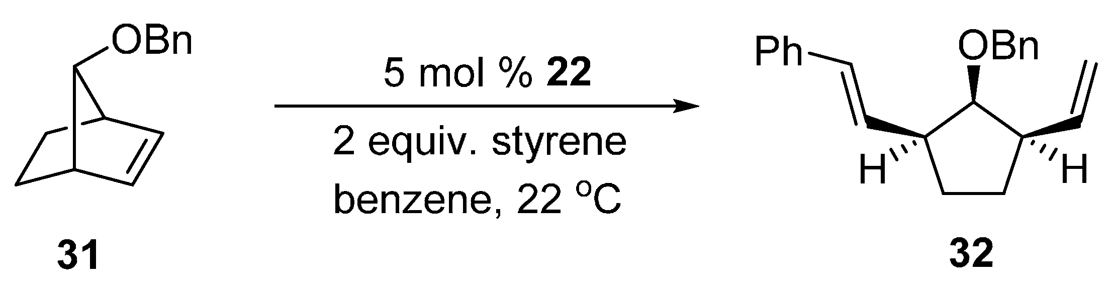 ring opening metathesis reaction ring opening metathesis reaction