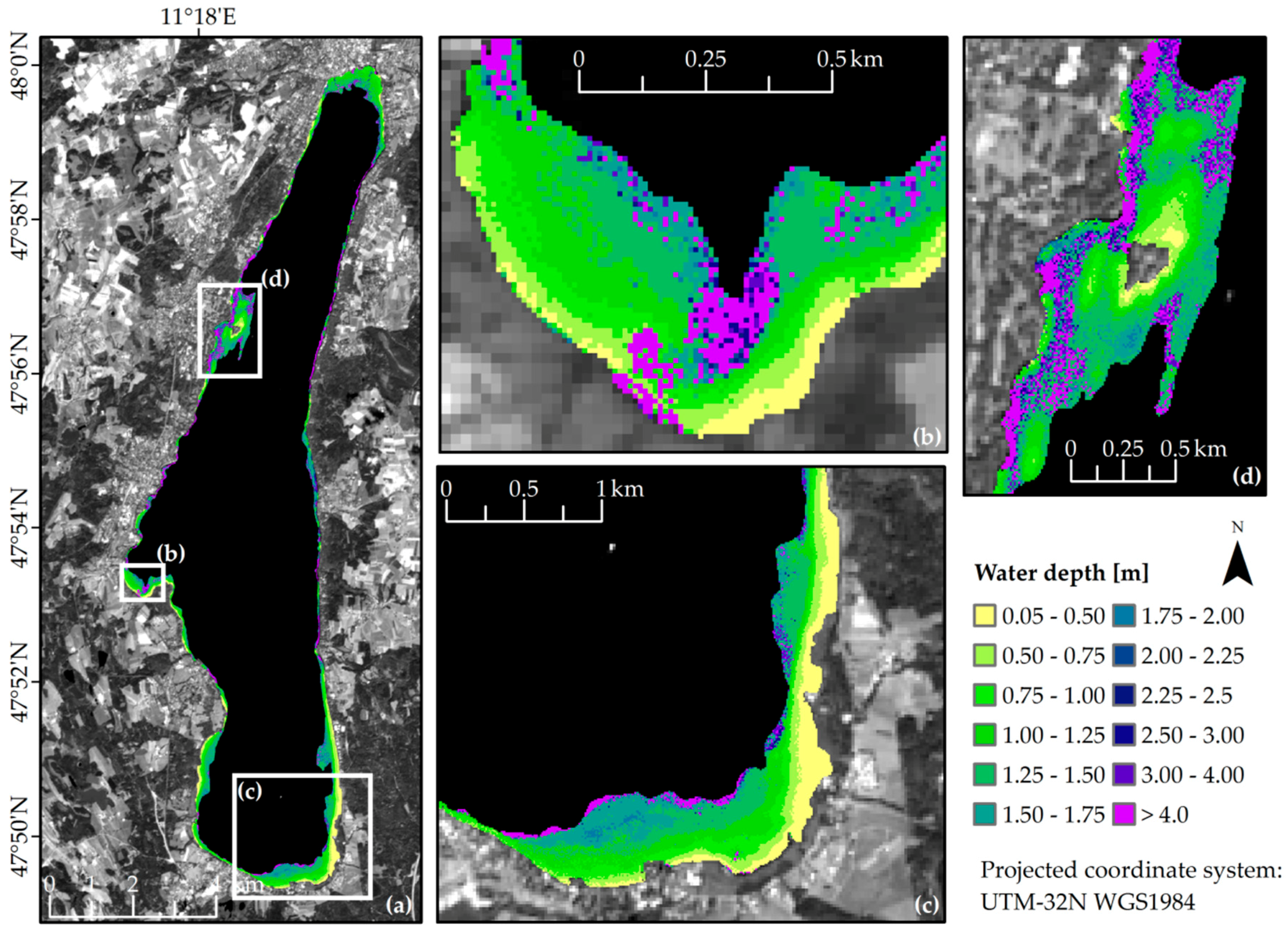 Remote Sensing Free FullText Water Constituents and Water Depth