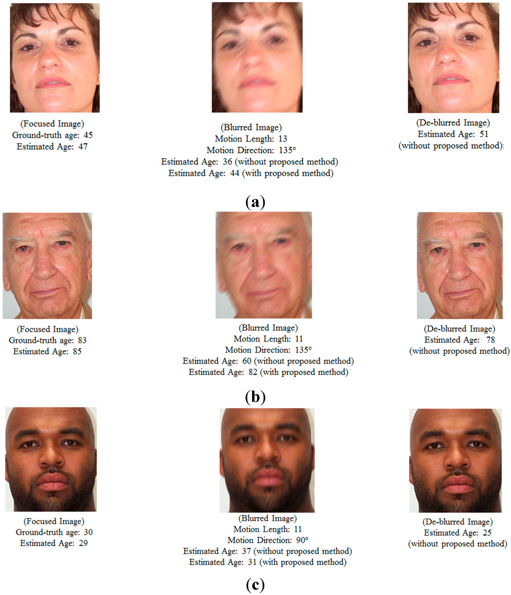 Sensors Free FullText Human Age Estimation Method Robust to Camera