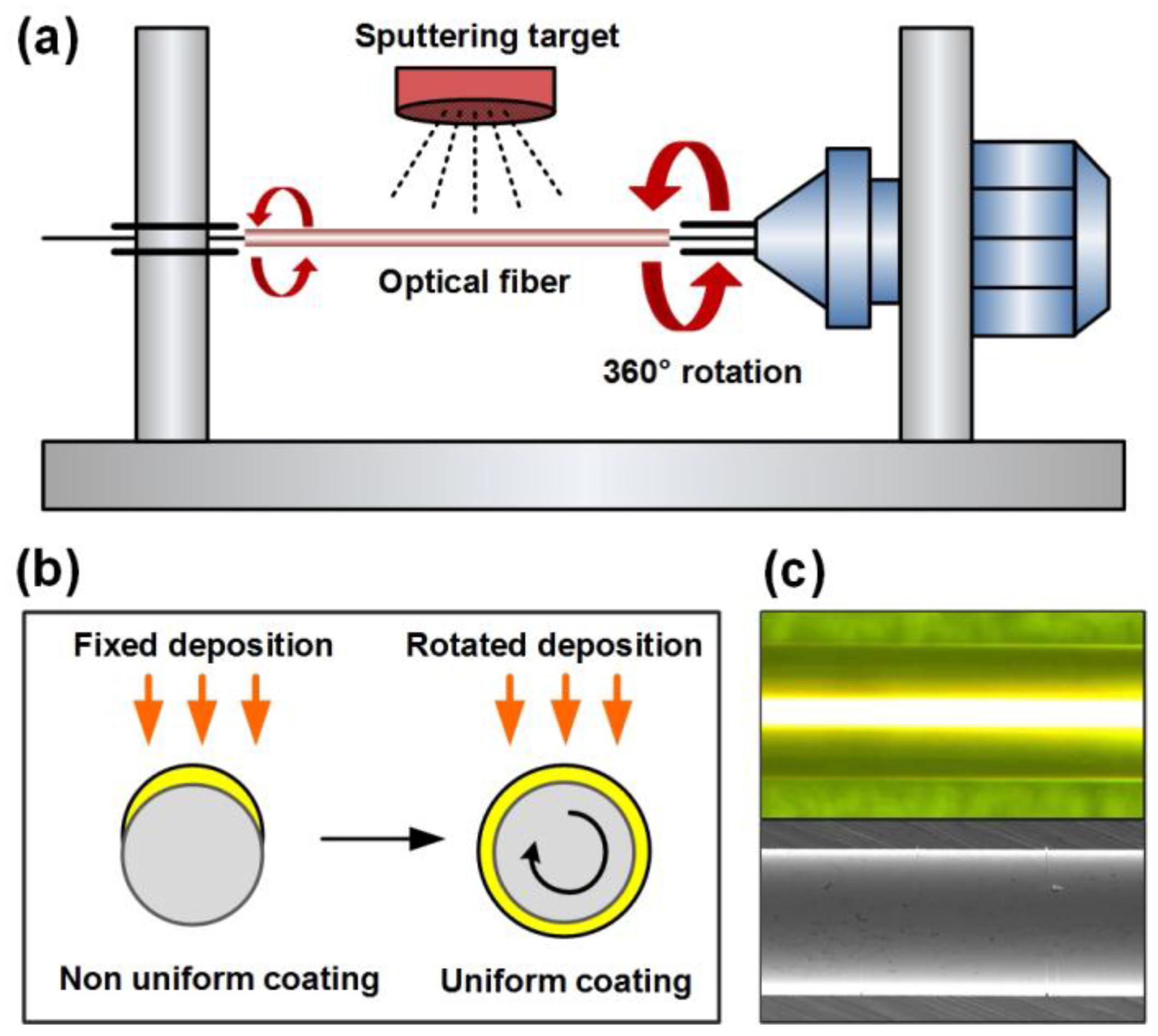 Sensors Free FullText Plasmonic Optical FiberGrating