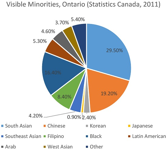 The education among minorities