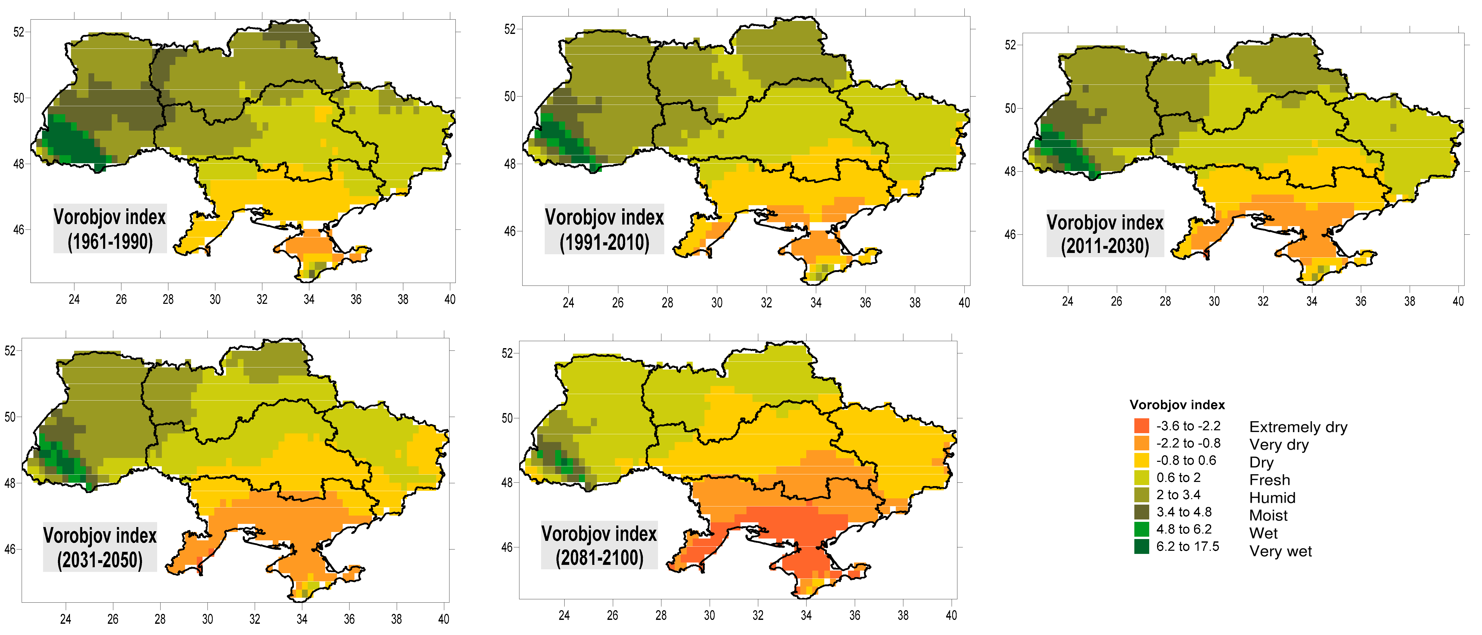 Sustainability Free FullText Vulnerability of Ukrainian Forests to