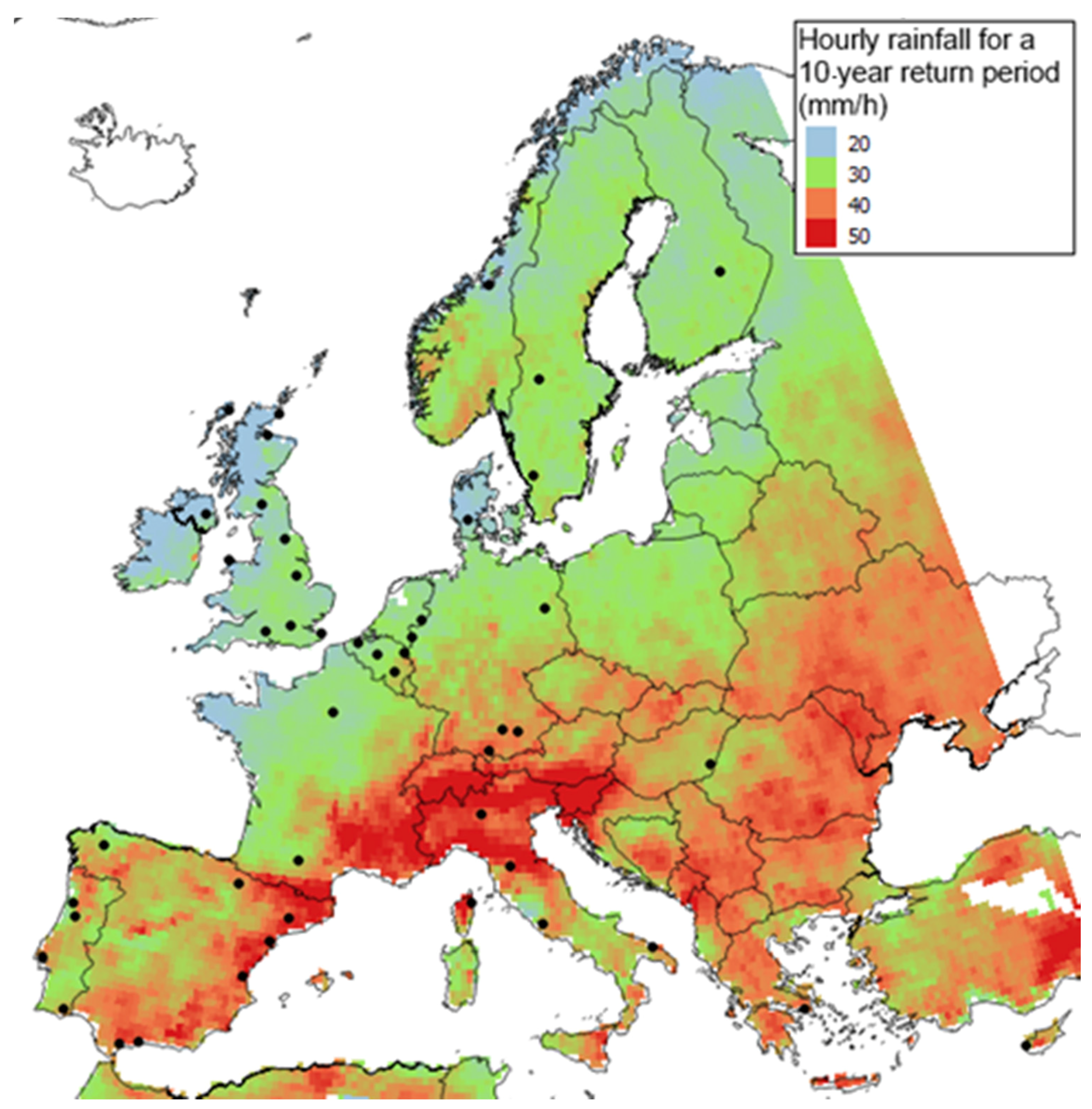 Water Free FullText Pluvial Flooding in European Cities—A