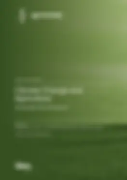 Climate Change and Agriculture