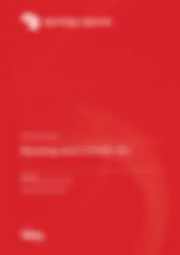 Nursing and COVID-19 Ⅰ