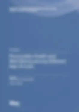 Personality, Health and Well-Being among Different Age Groups