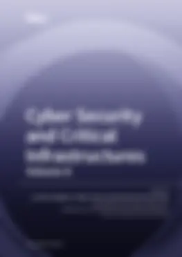 Cyber Security and Critical Infrastructures - Volume II