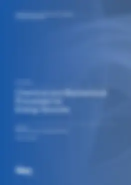 Chemical and Biochemical Processes for Energy Sources