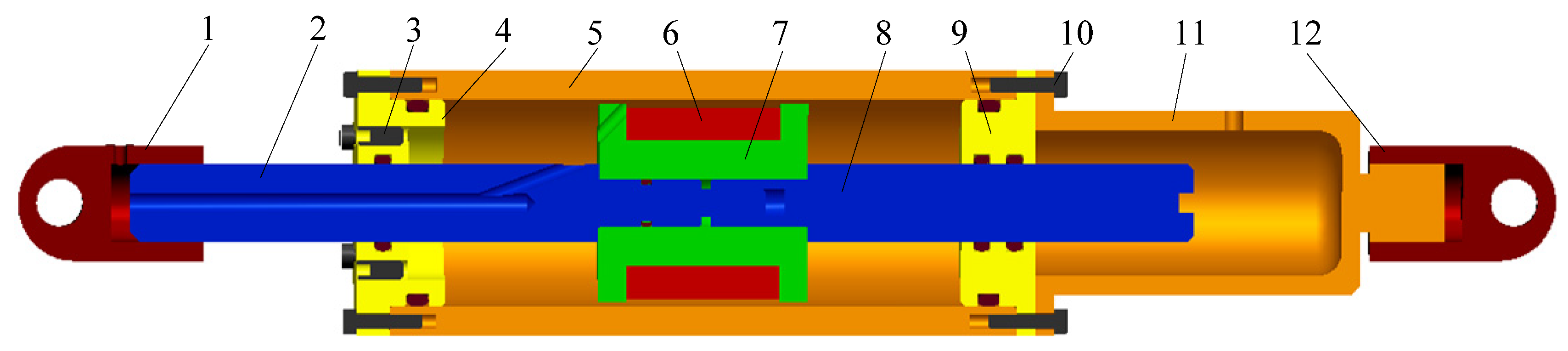 Actuators | Free Full-Text | Damping Performance Analysis of Magnetorheological Damper Based on Multiphysics Coupling Actuators | Free Full-Text | Damping Performance Analysis of Magnetorheological Damper Based on Multiphysics Coupling