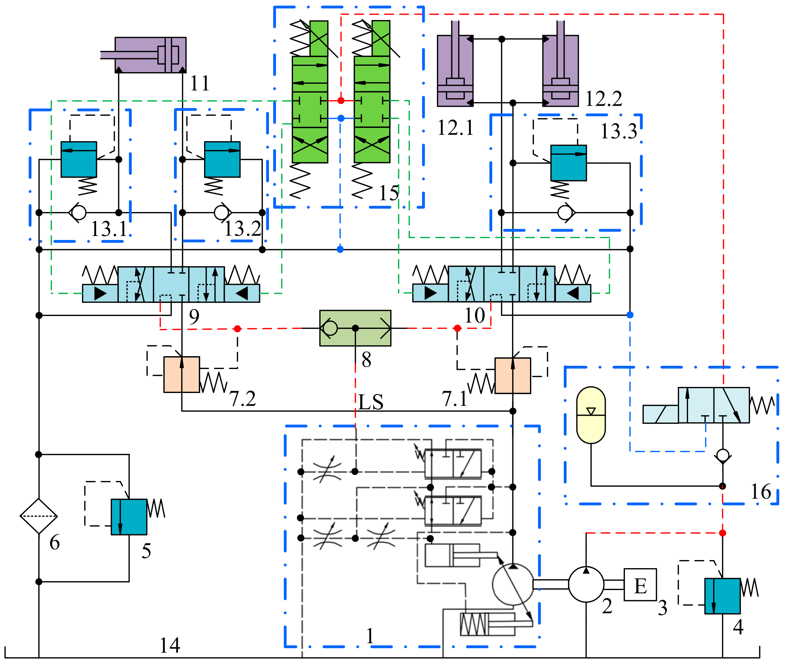 HYDRAULIC POWER SYSTEM ANALYSIS 油圧システム分析 Numerical Analysis of Energy Recovery of Hybrid Loader