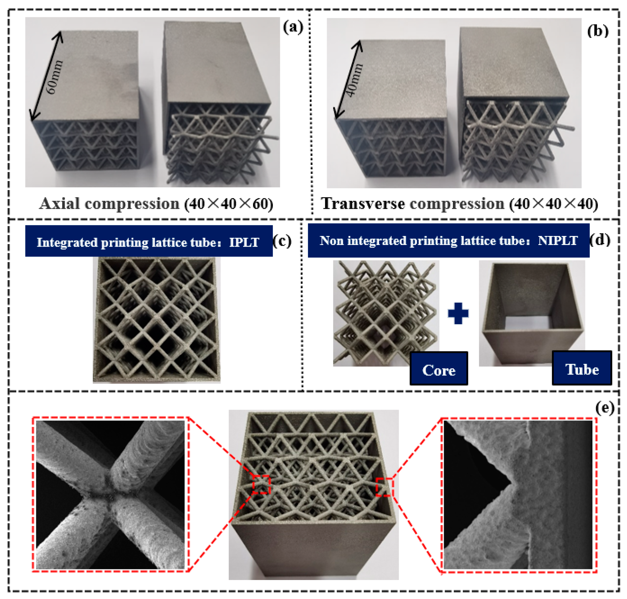 Crashworthiness of Additively Manufactured Lattice Crashworthiness of Additively Manufactured Lattice