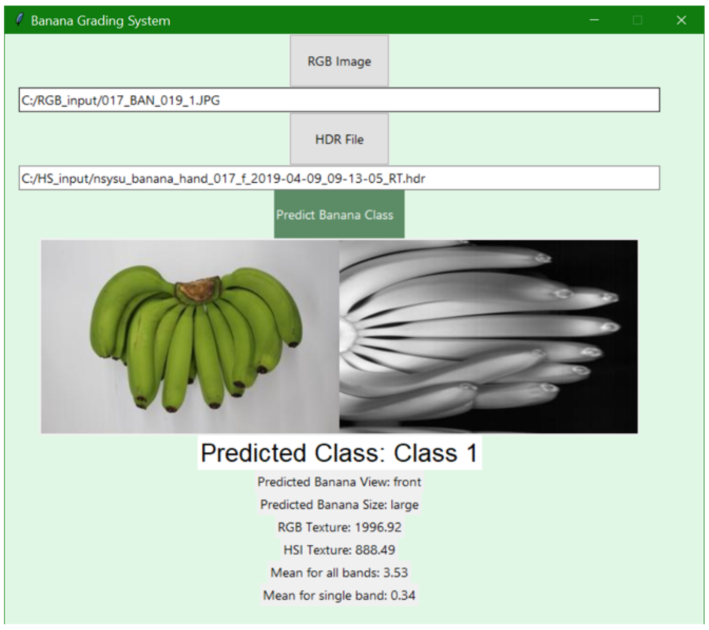 agriculture free full text multi input deep learning model with rgb and hyperspectral imaging for banana grading html