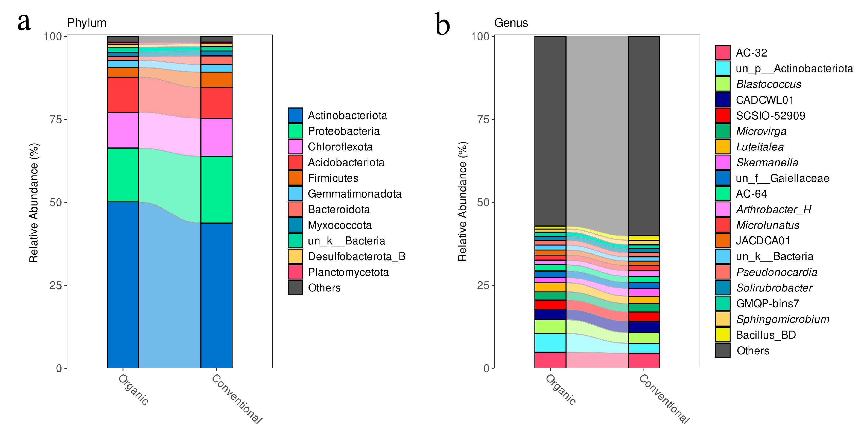 Structural and Functional Differences in the Bacterial