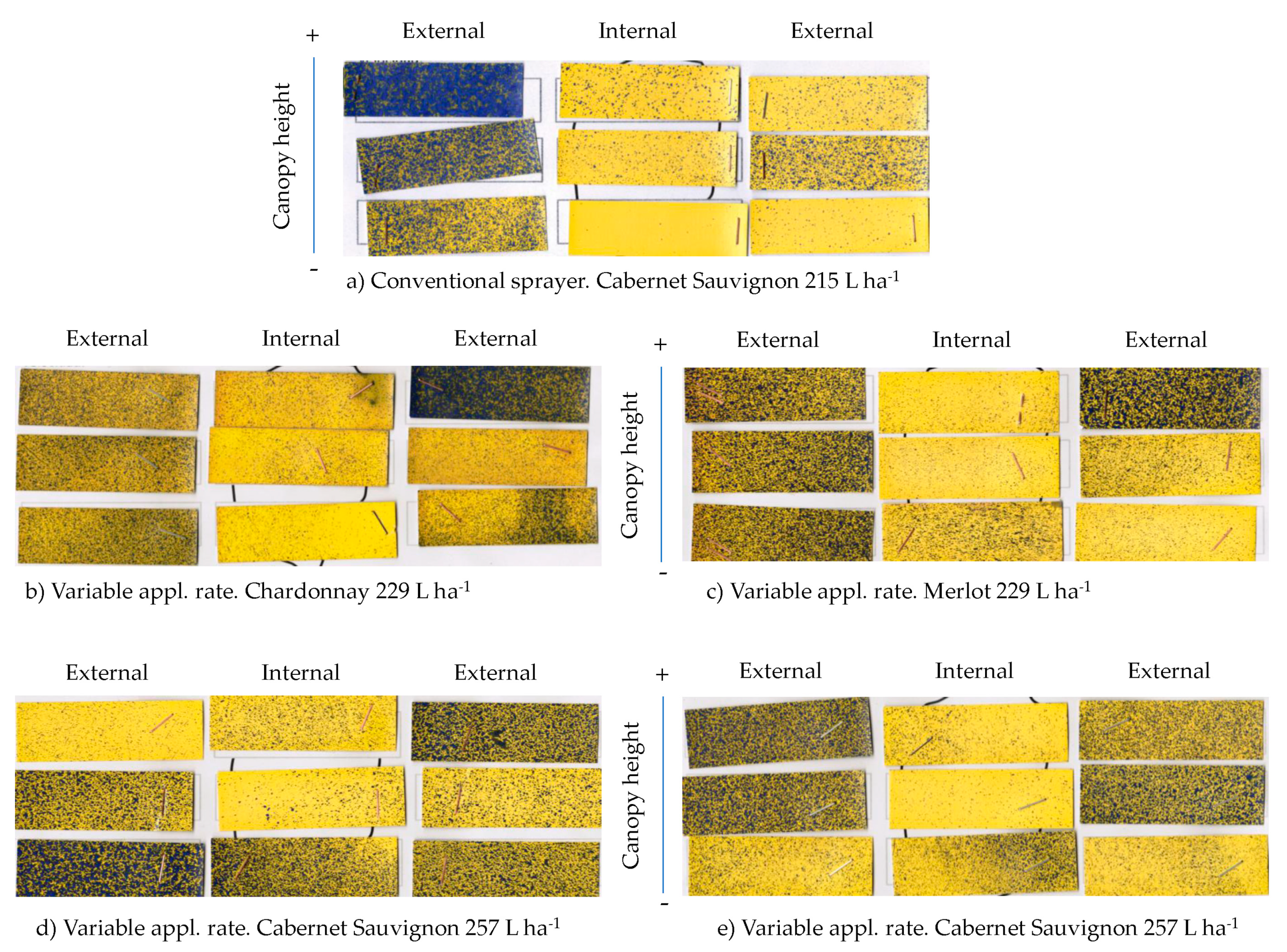 Agronomy Free Full Text On Farm Evaluation Of Prescription Map Based Variable Rate Application Of Pesticides In Vineyards Html