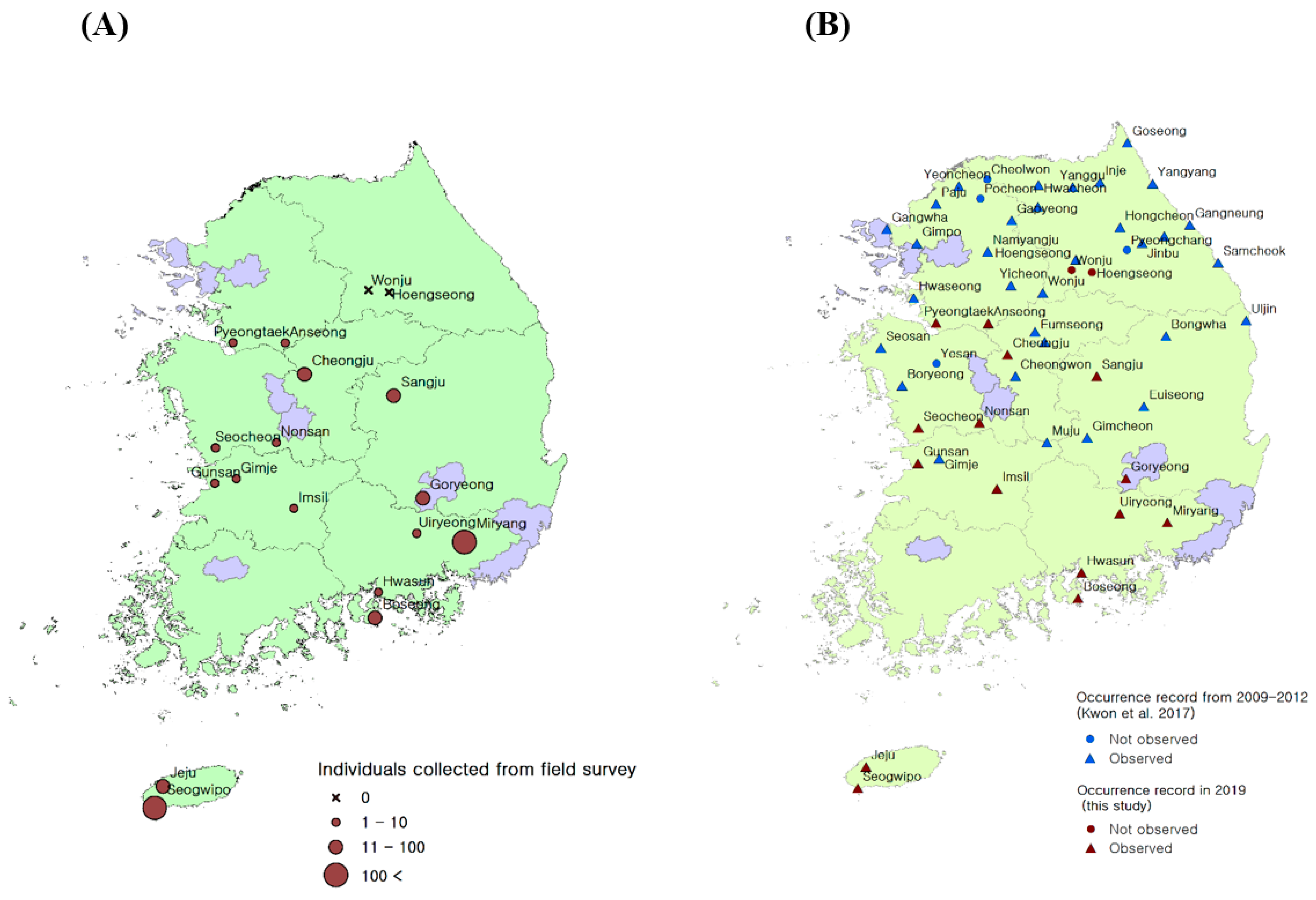 Agronomy Free Full Text Changes In Spatiotemporal Distribution Of The Potato Tuber Moth Phthorimaea Operculella In South Korea In Response To Climate Change Determined Using A Field Survey Html