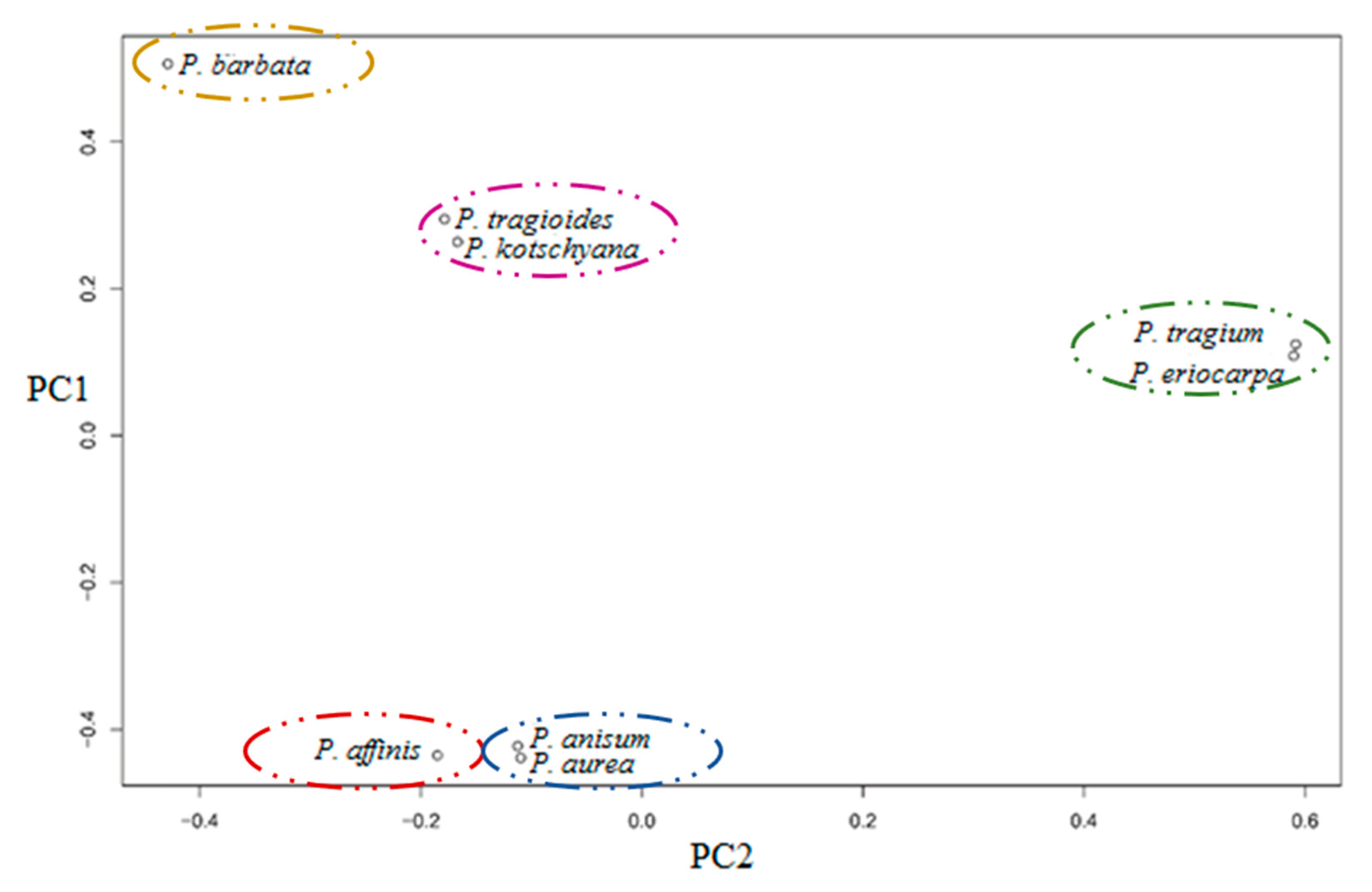 De Novo SNP Discovery and Genotyping of Iranian Pimpinella De Novo SNP Discovery and Genotyping of Iranian Pimpinella
