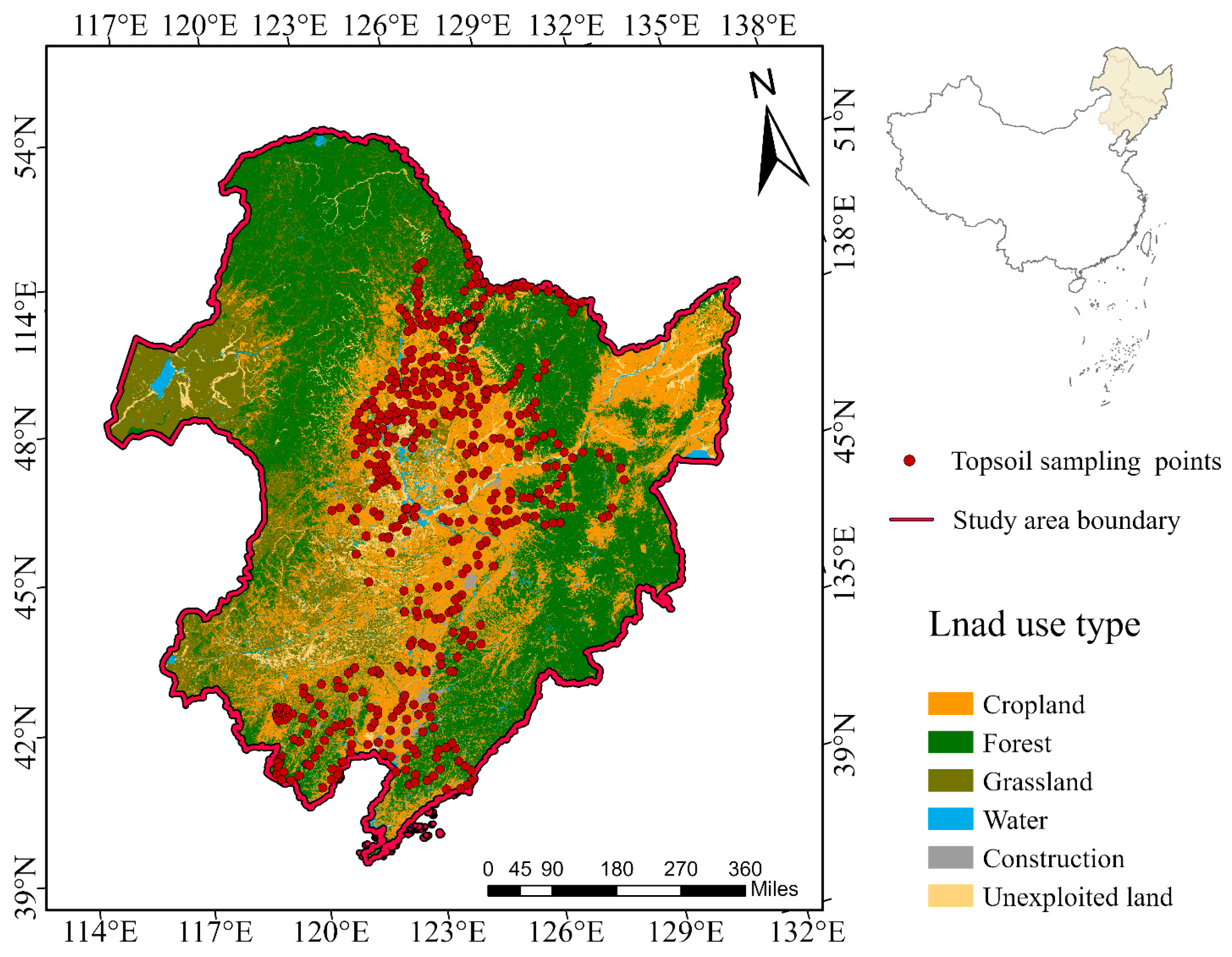 Spatial Variation and Stock Estimation of Soil Organic