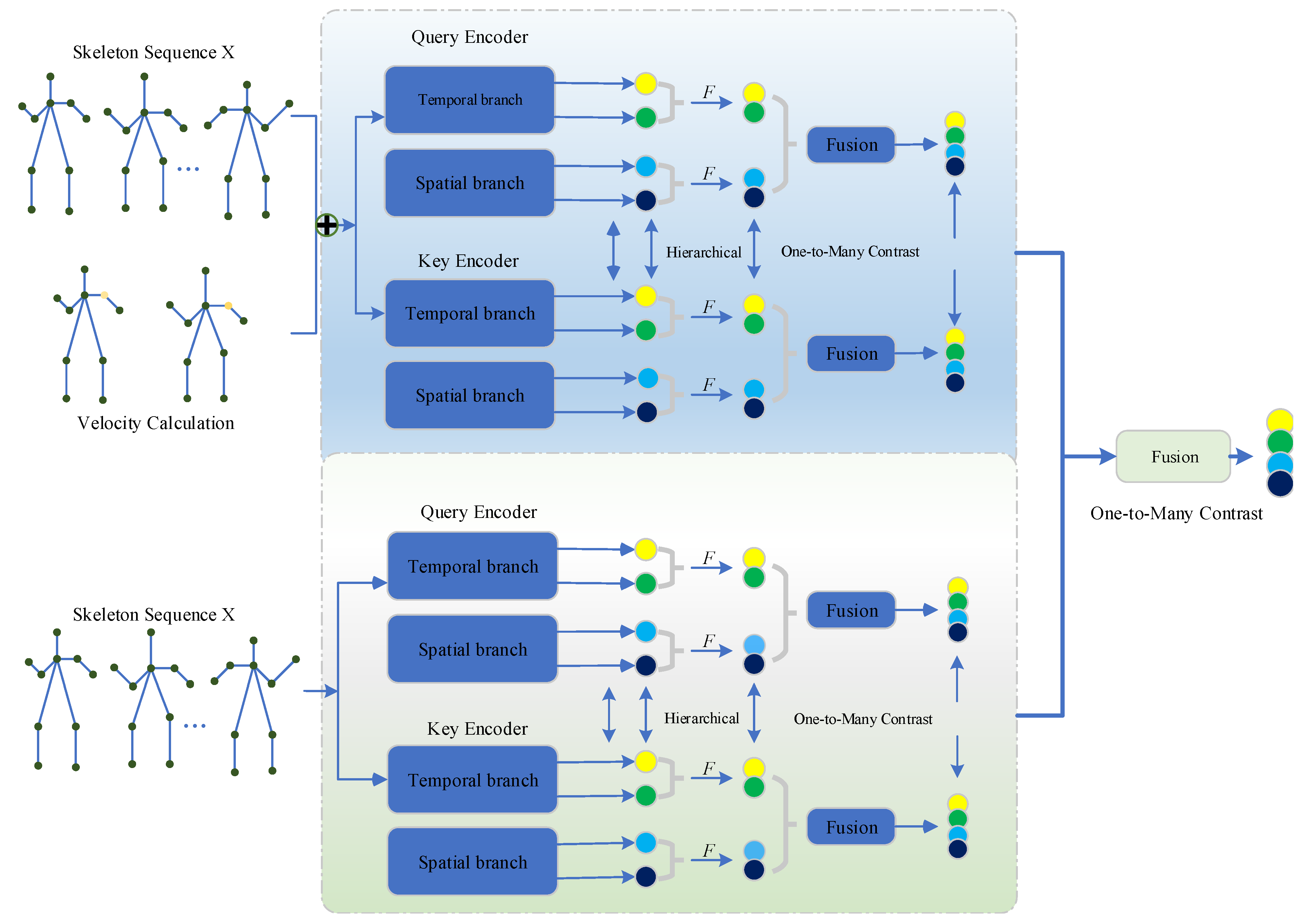 OTM-HC: Enhanced Skeleton-Based Action Representation via One-to 