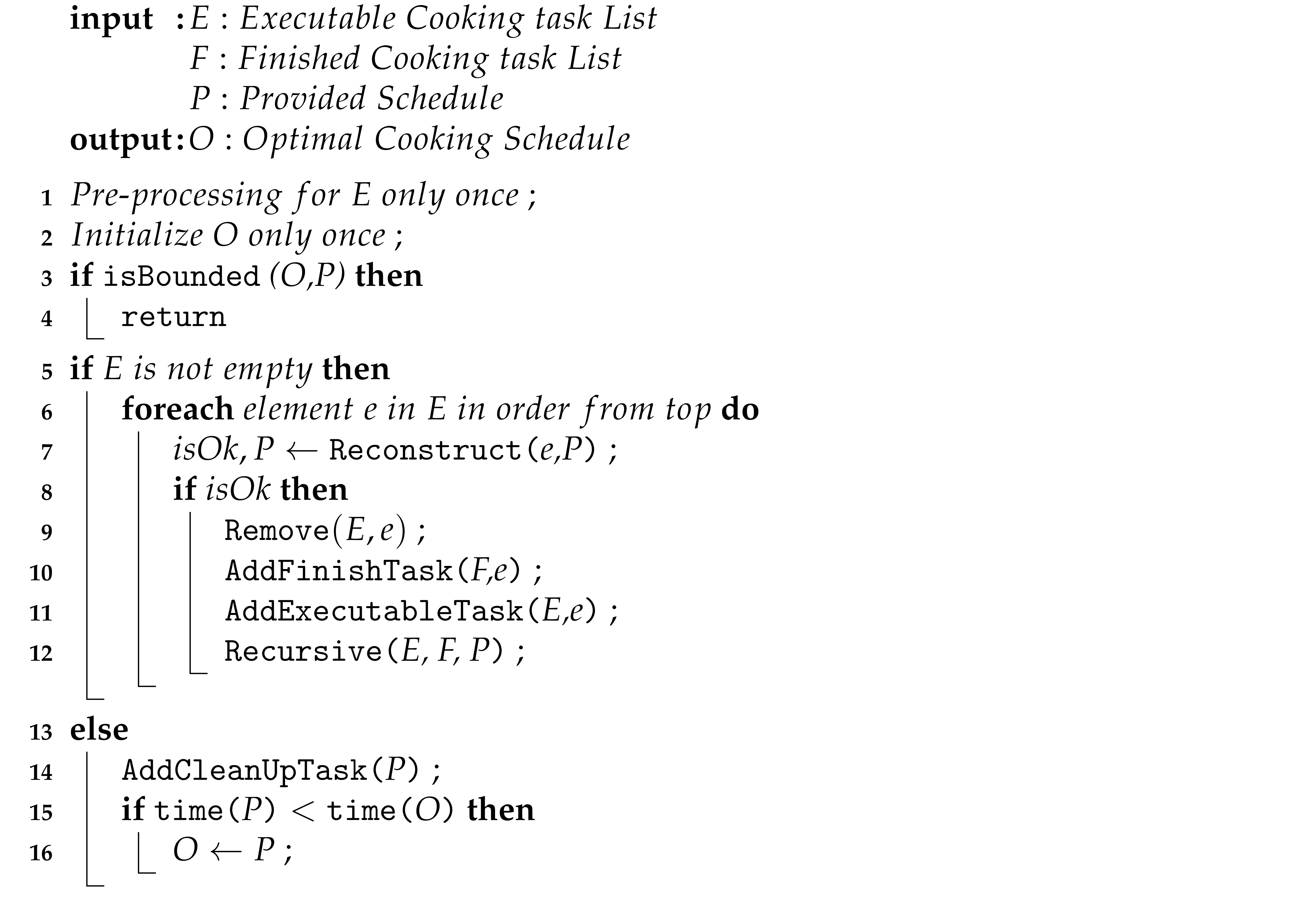 Algorithms | Free Full-Text | Optimal Cooking Procedure Presentation ...