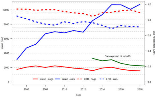 Animals | Free Full-Text | Shelters Reflect but Cannot Solve Underlying Problems with Relinquished and Stray Animals—A Retrospective Study of Dogs and Cats Entering and Leaving Shelters in Denmark from 2004 to Animals | Free Full-Text | Shelters Reflect but Cannot Solve Underlying Problems with Relinquished and Stray Animals—A Retrospective Study of Dogs and Cats Entering and Leaving Shelters in Denmark from 2004 to