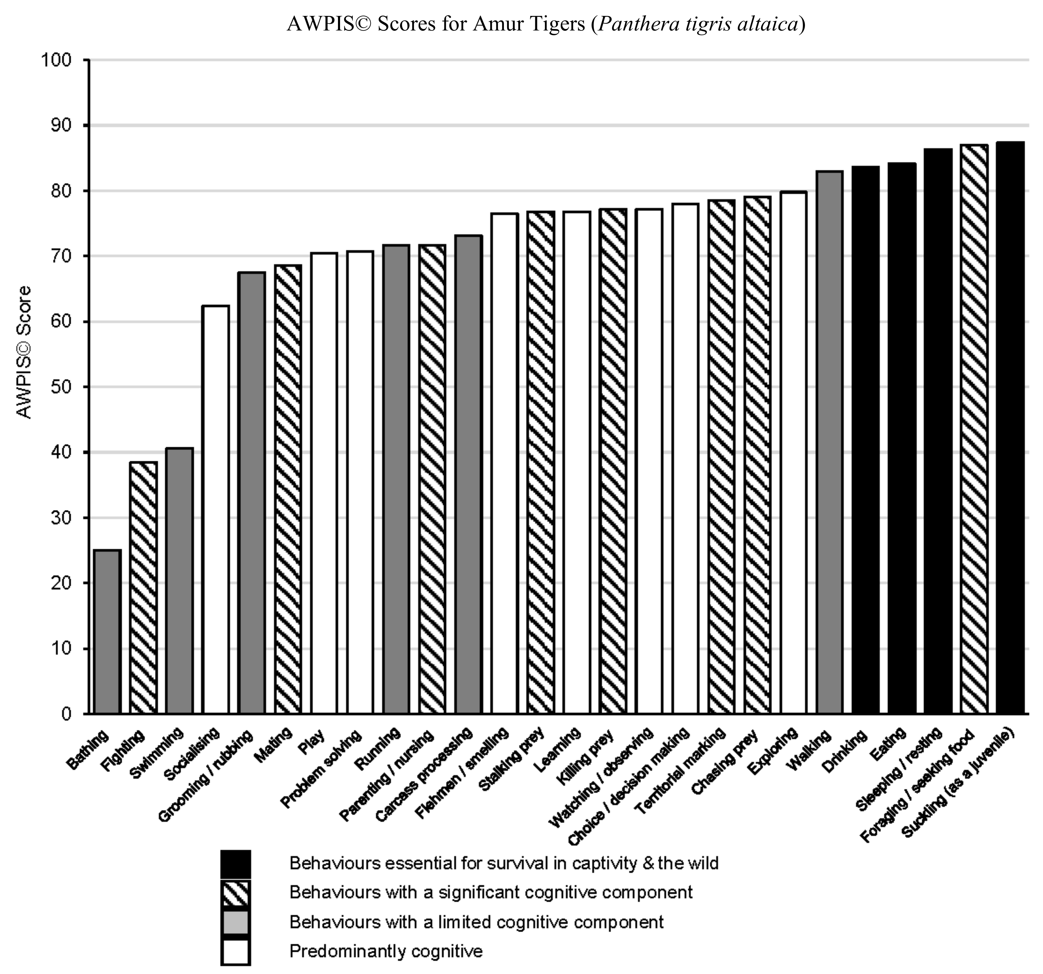 Animals | Free Full-Text | Can Zoos Ever Be Big Enough for Large Wild Animals? A Review Using an Expert Panel Assessment of the Psychological Priorities of the Amur Tiger (Panthera tigris Animals | Free Full-Text | Can Zoos Ever Be Big Enough for Large Wild Animals? A Review Using an Expert Panel Assessment of the Psychological Priorities of the Amur Tiger (Panthera tigris