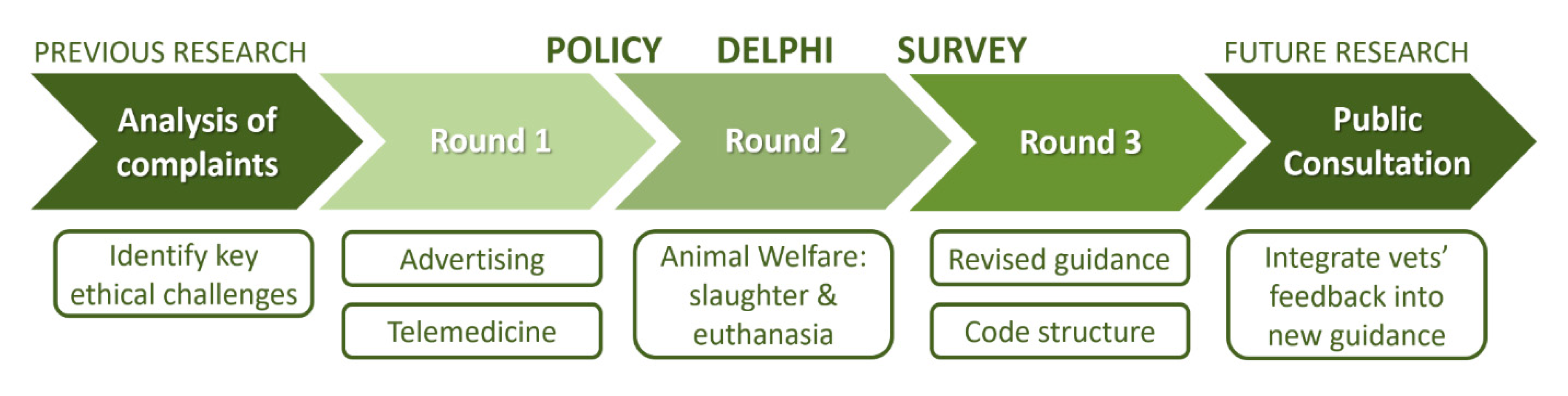 Animals | Free Full-Text | Establishing Animal Welfare Rules of Conduct for the Portuguese Veterinary Profession—Results from a Policy Delphi with Vignettes Animals | Free Full-Text | Establishing Animal Welfare Rules of Conduct for the Portuguese Veterinary Profession—Results from a Policy Delphi with Vignettes