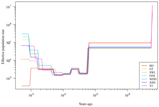Genetic Variation of Schizothorax wangchiachii Populations Between