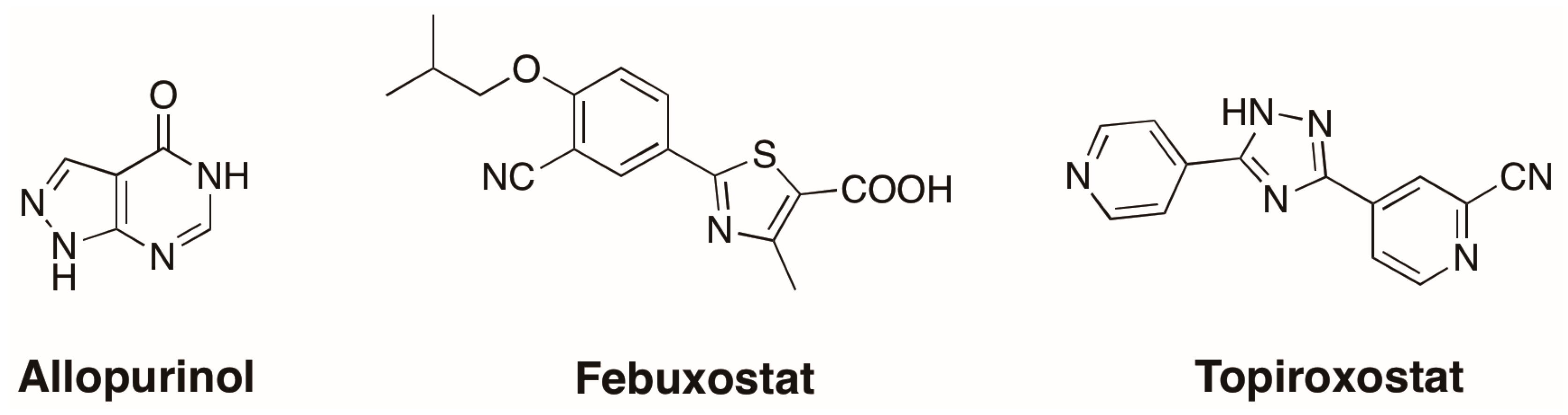 Antioxidants Free FullText Novel Reversible Inhibitors of Xanthine