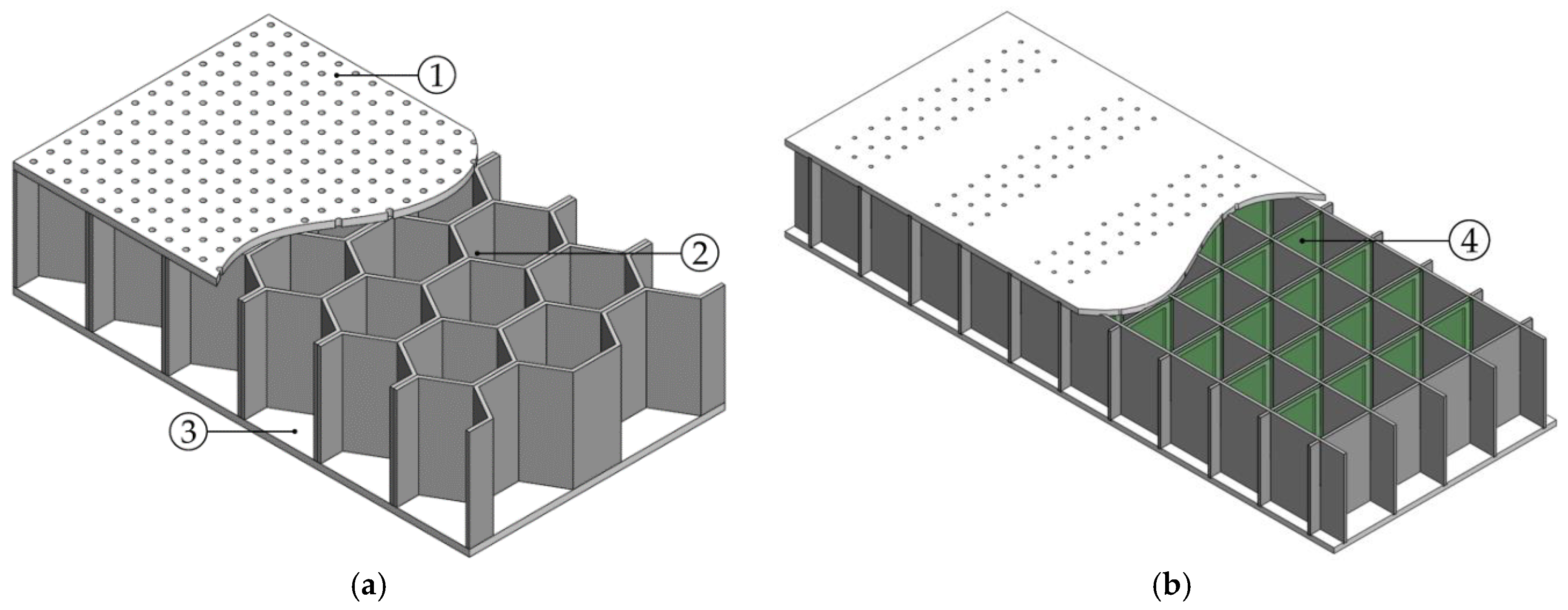 Applied Sciences Free Full Text Experimental Study Of Advanced Helmholtz Resonator Liners With Increased Acoustic Performance By Utilising Material Damping Effects Html