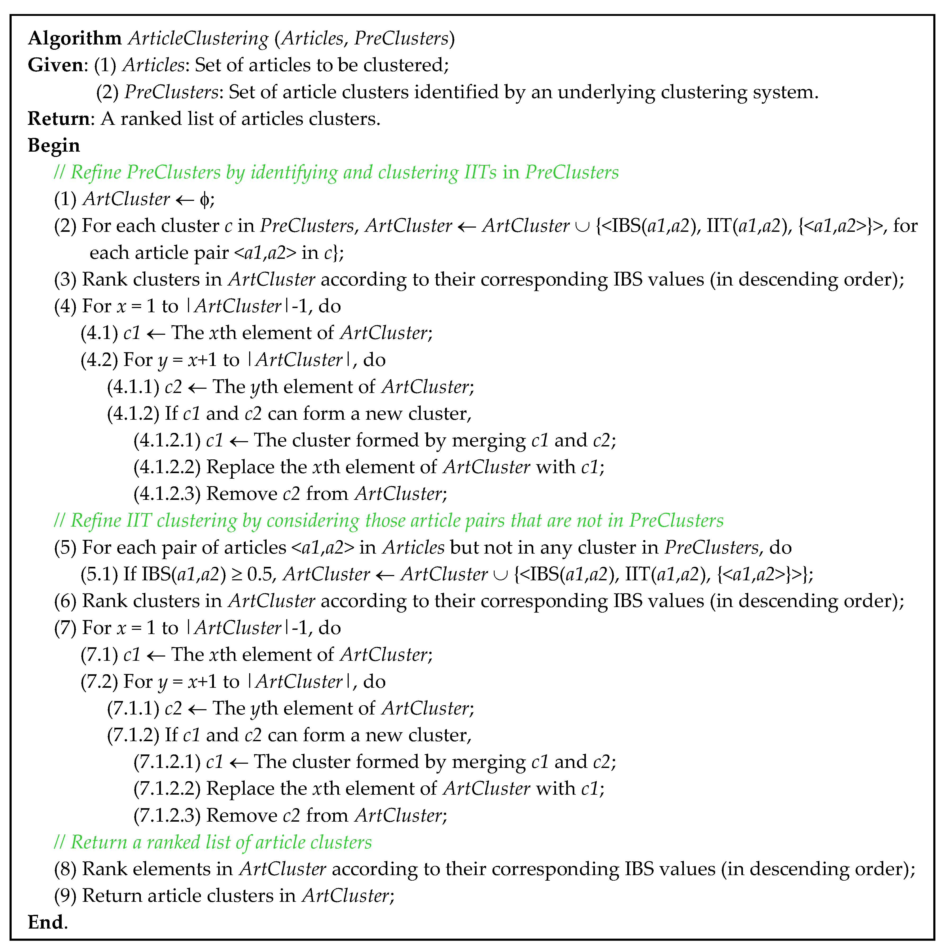 Applied Sciences | Free Full-Text | Issue-Based Clustering of Scholarly ...