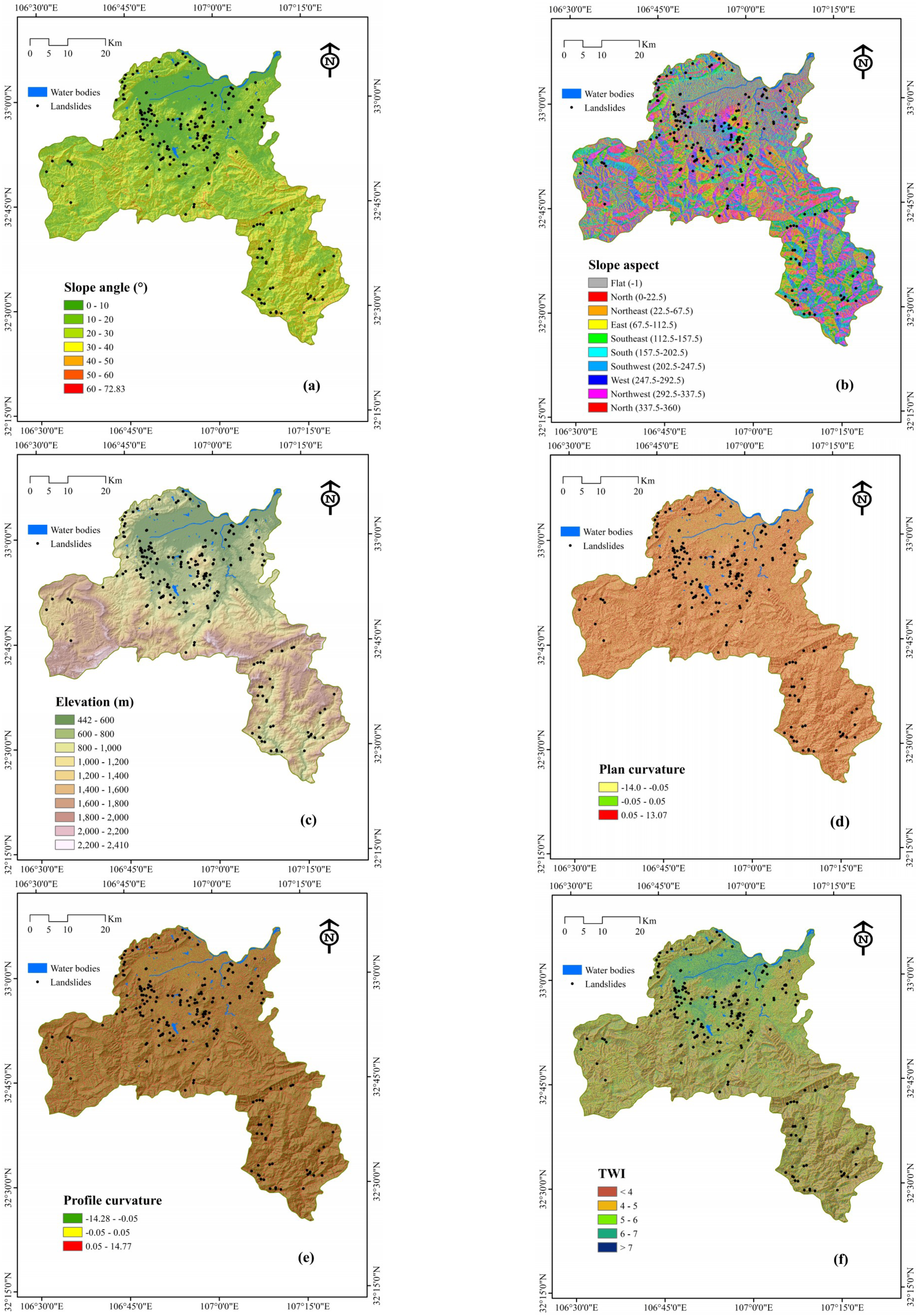 Applied Sciences Free Full Text Landslide Susceptibility Modeling Using Integrated Ensemble Weights Of Evidence With Logistic Regression And Random Forest Models Html