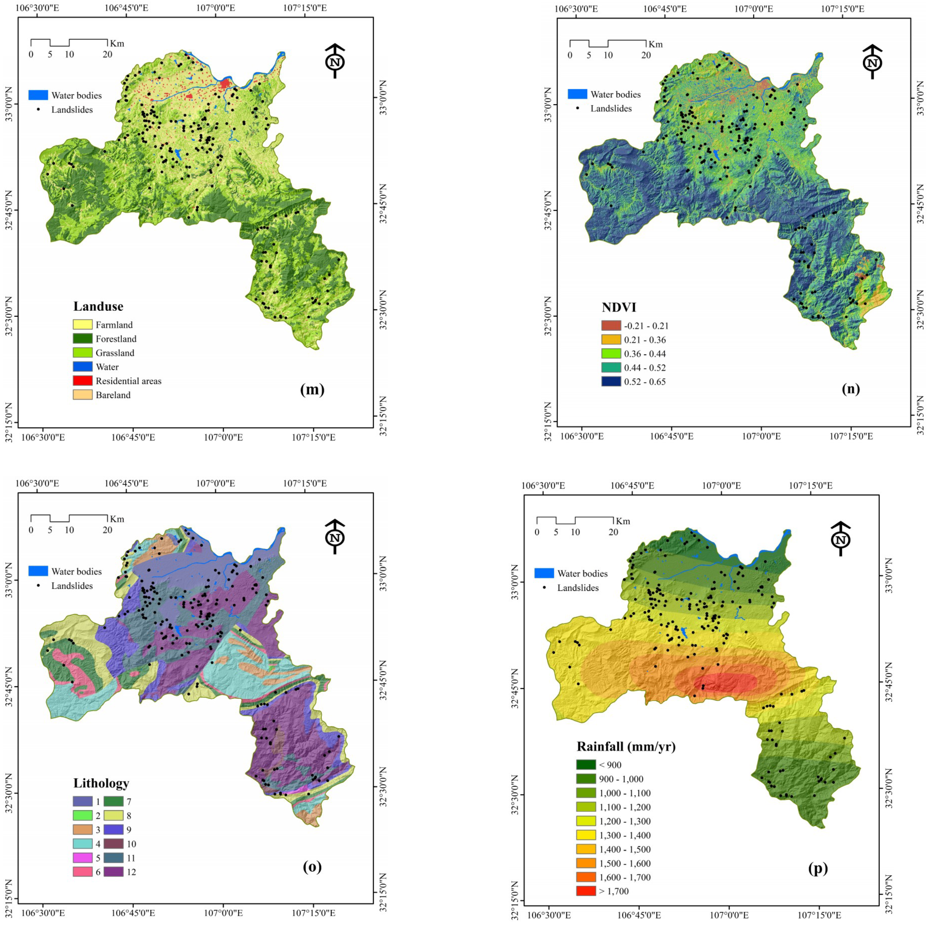 Applied Sciences Free Full Text Landslide Susceptibility Modeling Using Integrated Ensemble Weights Of Evidence With Logistic Regression And Random Forest Models Html