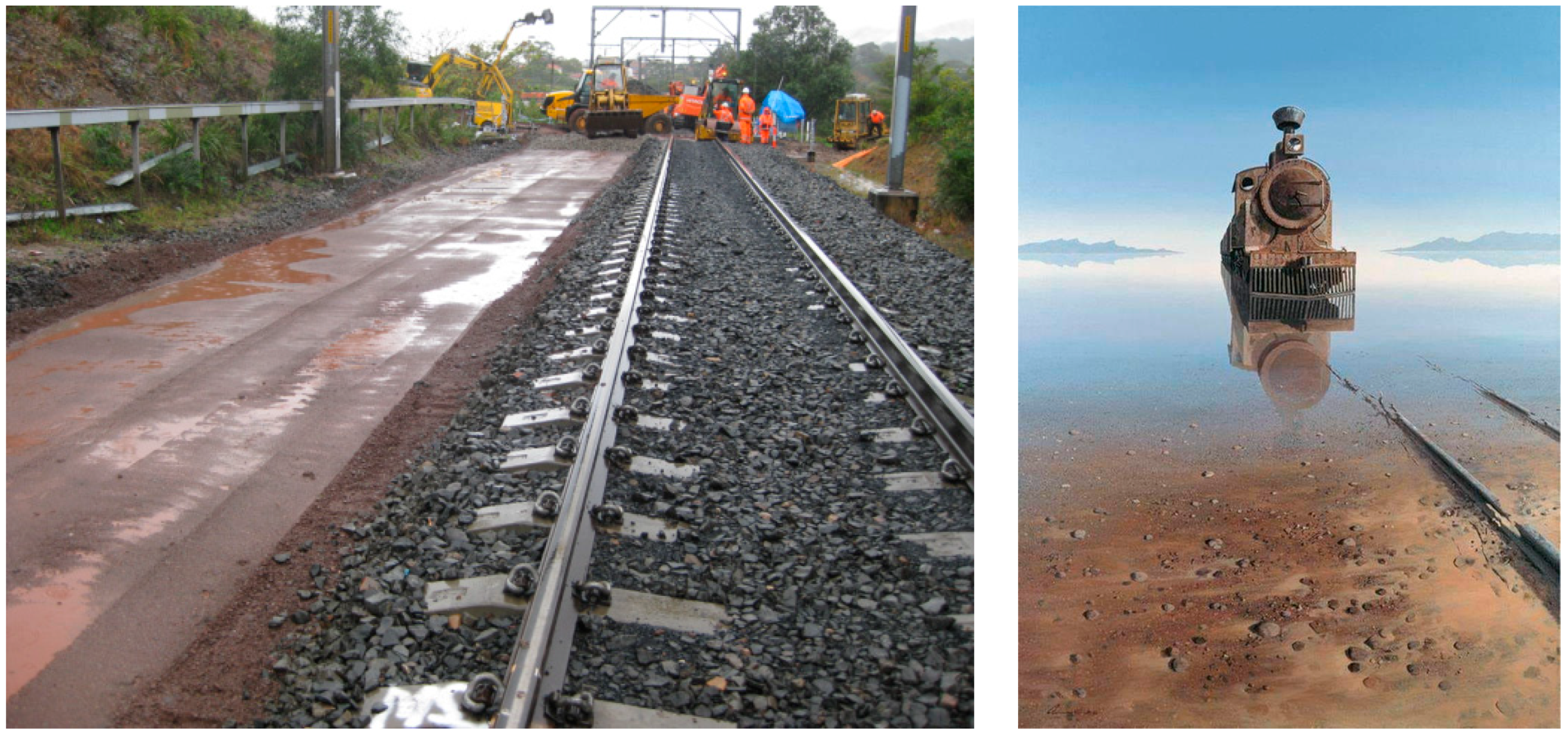 Why do railway tracks have crushed stones alongside them? - Alpha Rail