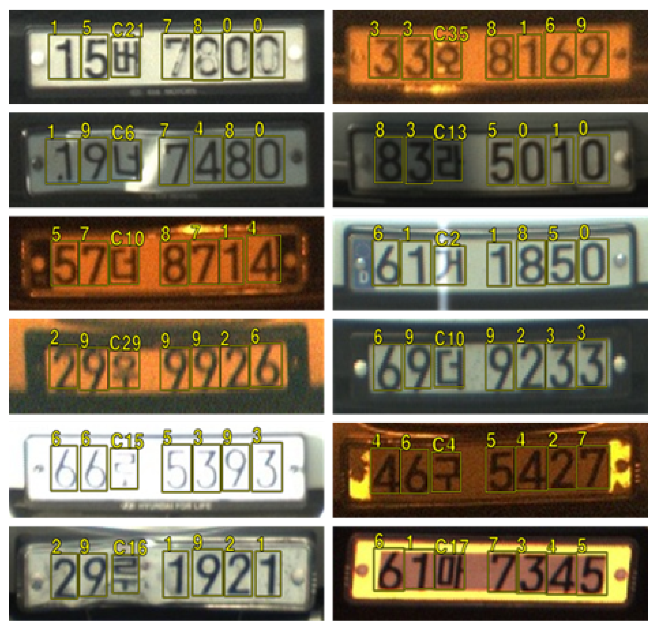 7 letter license plate generator