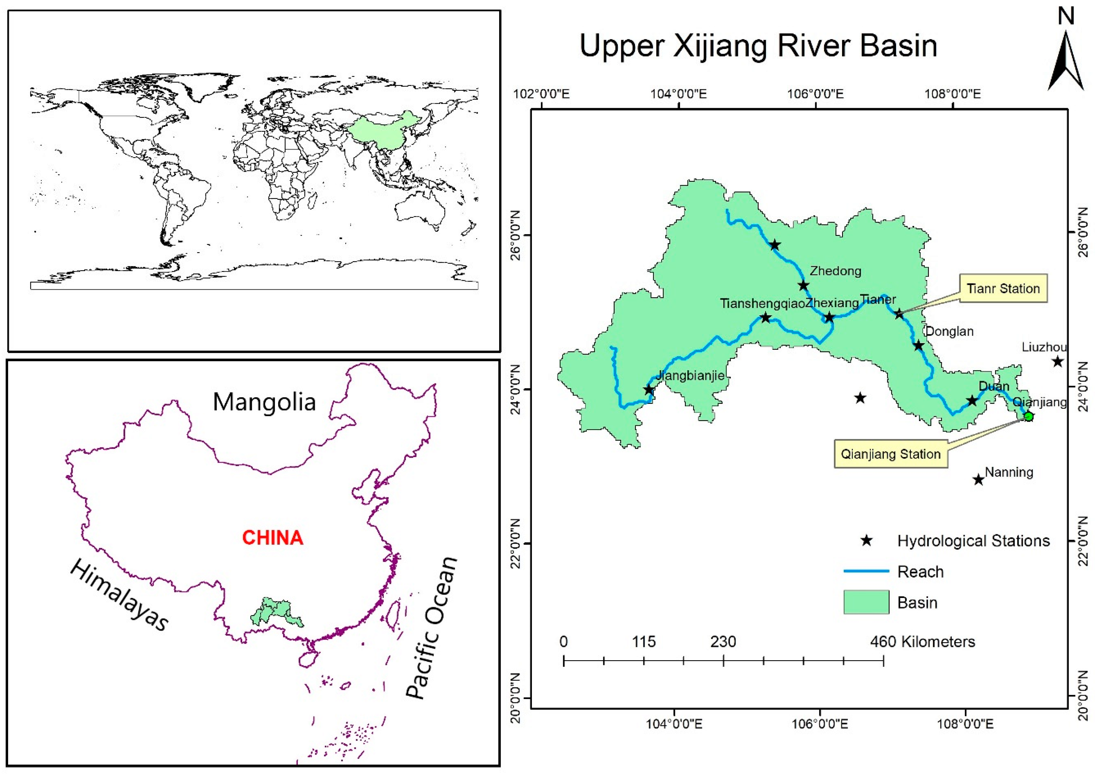 Xi Jiang River Map Applied Sciences | Free Full-Text | Assessment Of The Future Climate Change  Projections On Streamflow Hydrology And Water Availability Over Upper Xijiang  River Basin, China | Html