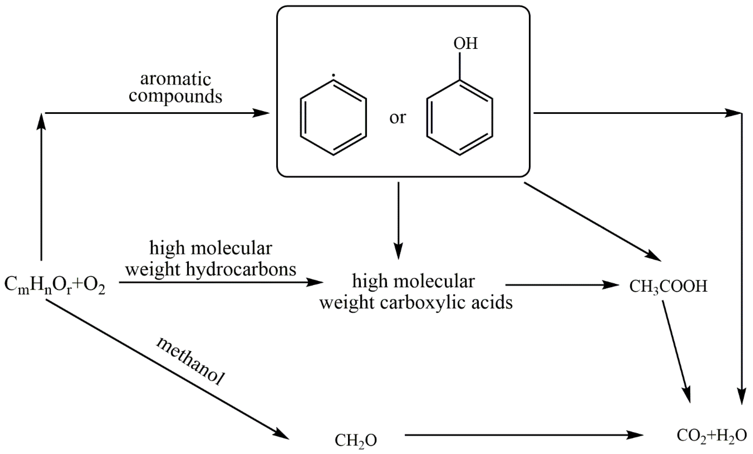 Review on Mechanisms and Kinetics for Supercritical Water