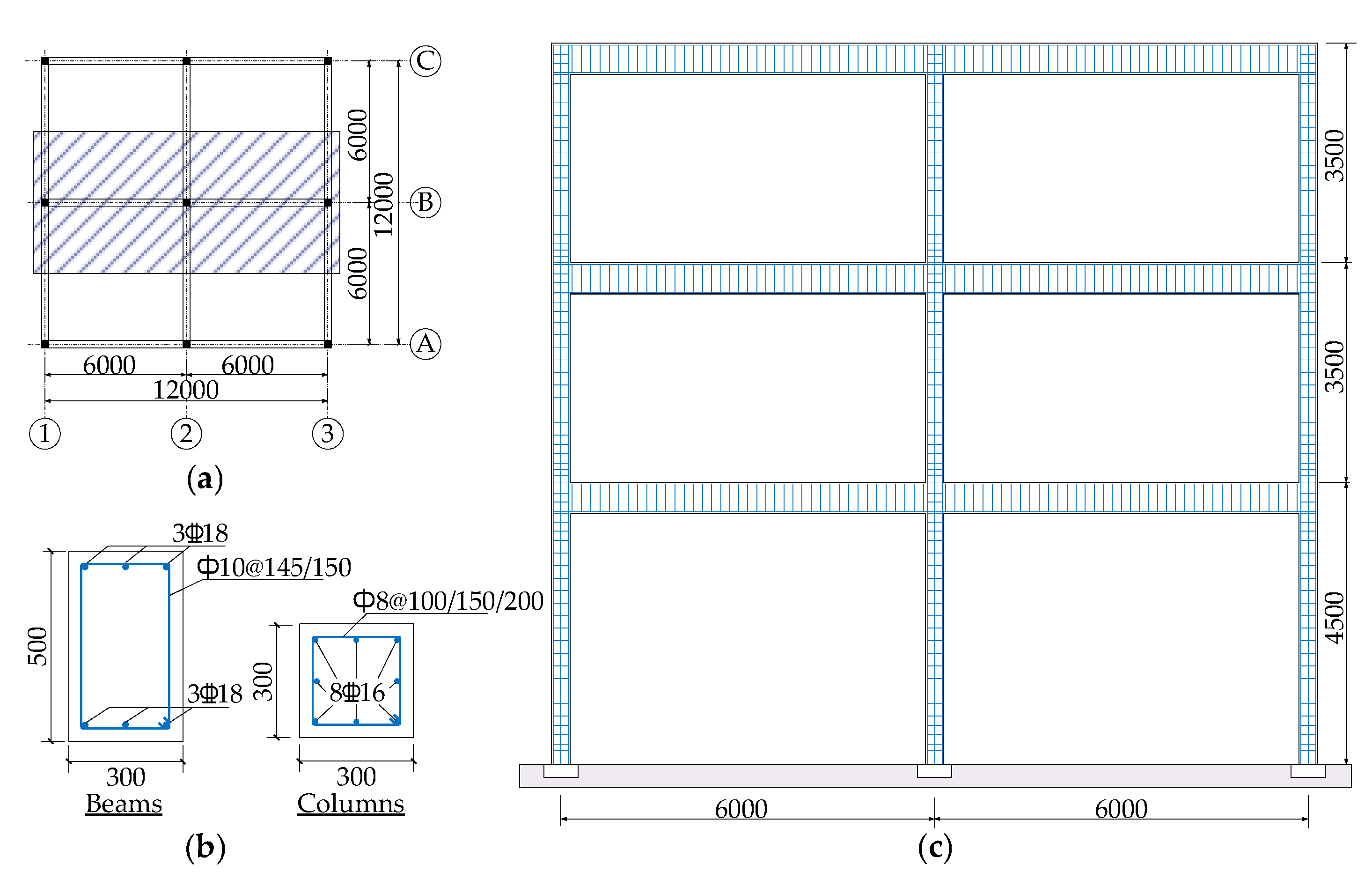 Applied Sciences Free Full Text Evaluation Of The Seismic Retrofitting Of Mainshock Damaged Reinforced Concrete Frame Structure Using Steel Braces With Soft Steel Dampers Html