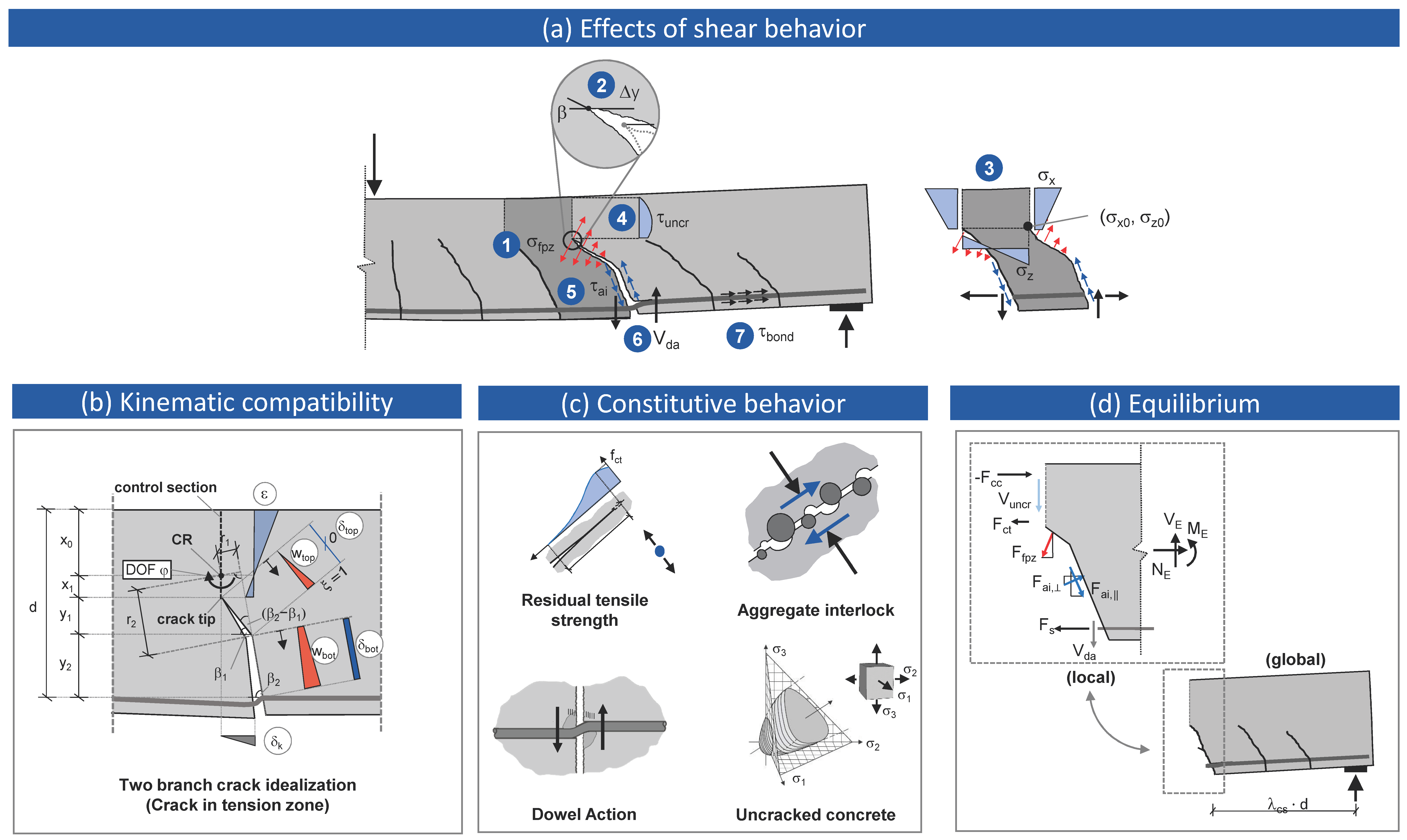 Shear Response of Members without Shear Reinforcement—Experiments and ...
