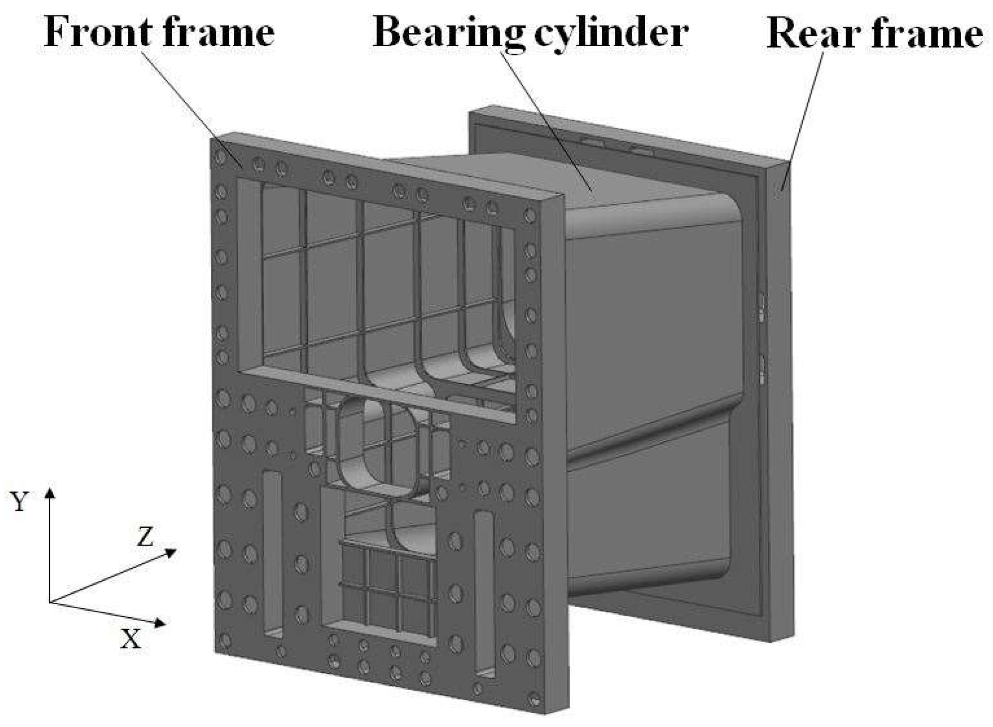 Thermal Stability Design of Asymmetric Support Structure for an Off ...