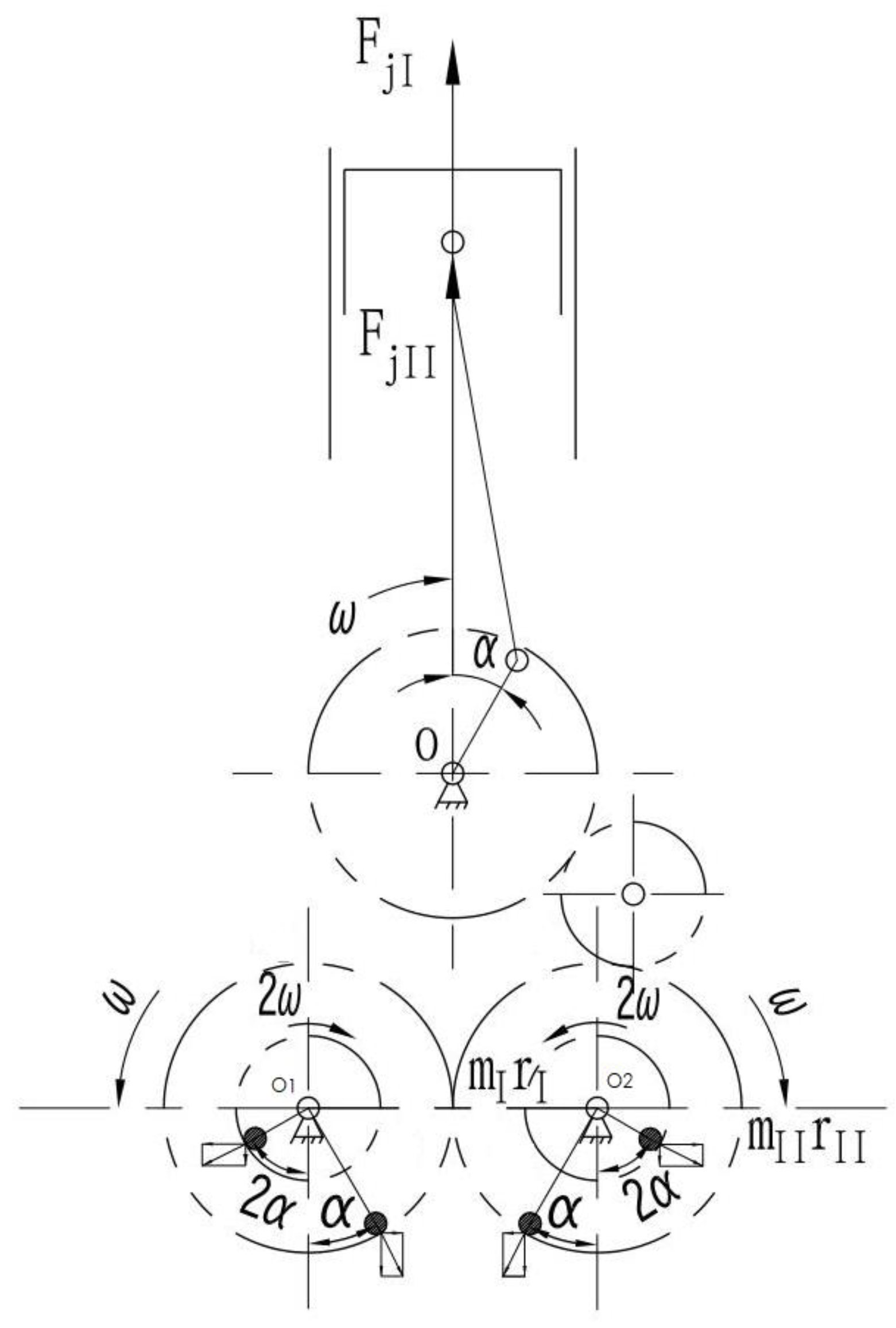Applied Sciences Free Full Text A Novel Coaxial Balance Mechanism For Reciprocating Piston Engines Html