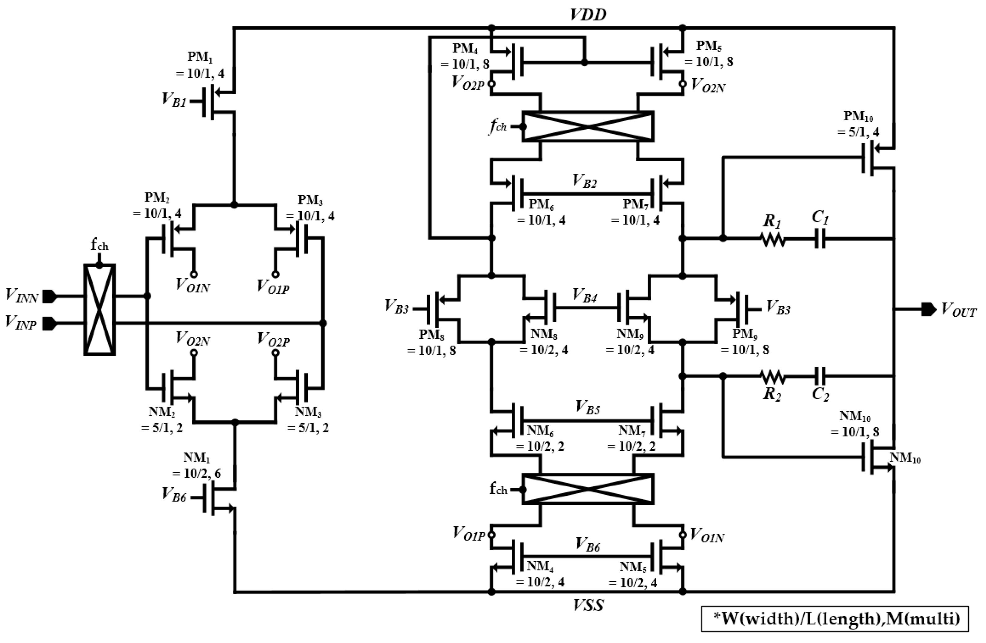 Applied Sciences Free FullText A Potentiostat Readout Circuit with