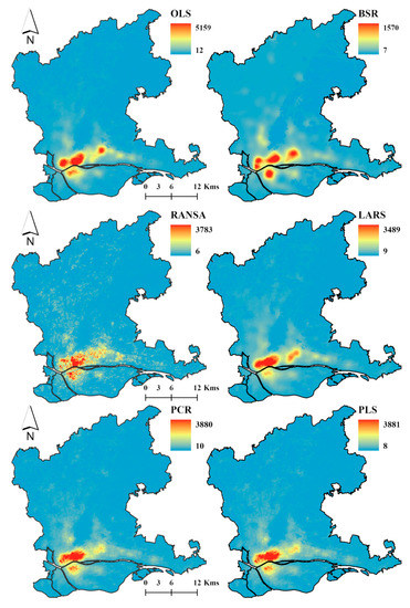 Comparison of Twelve Machine Learning Regression Methods for Spatial ...